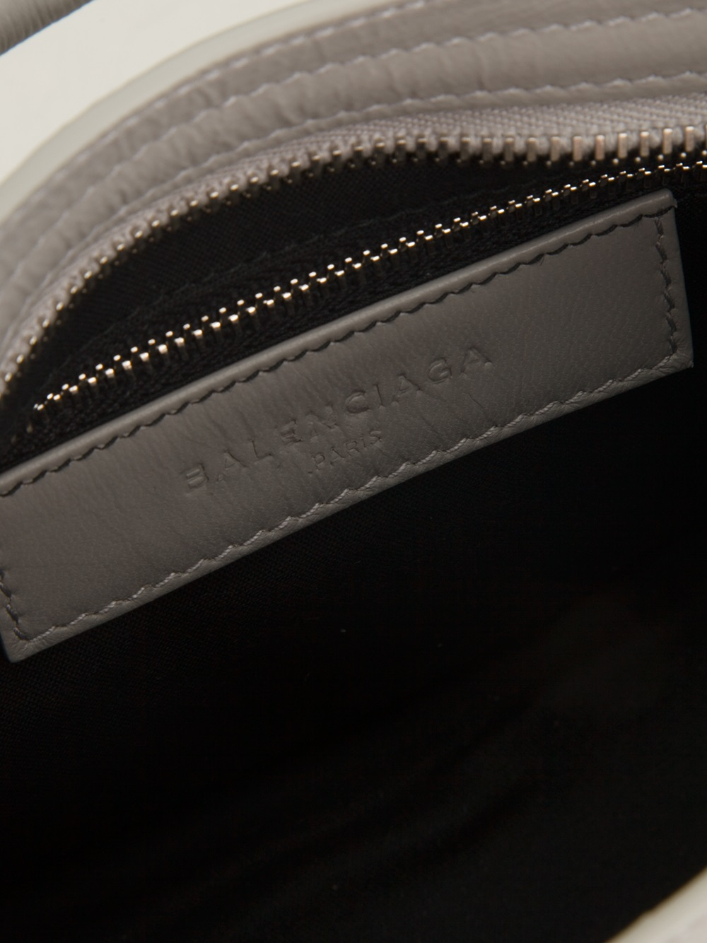 balenciaga mini city bag grey