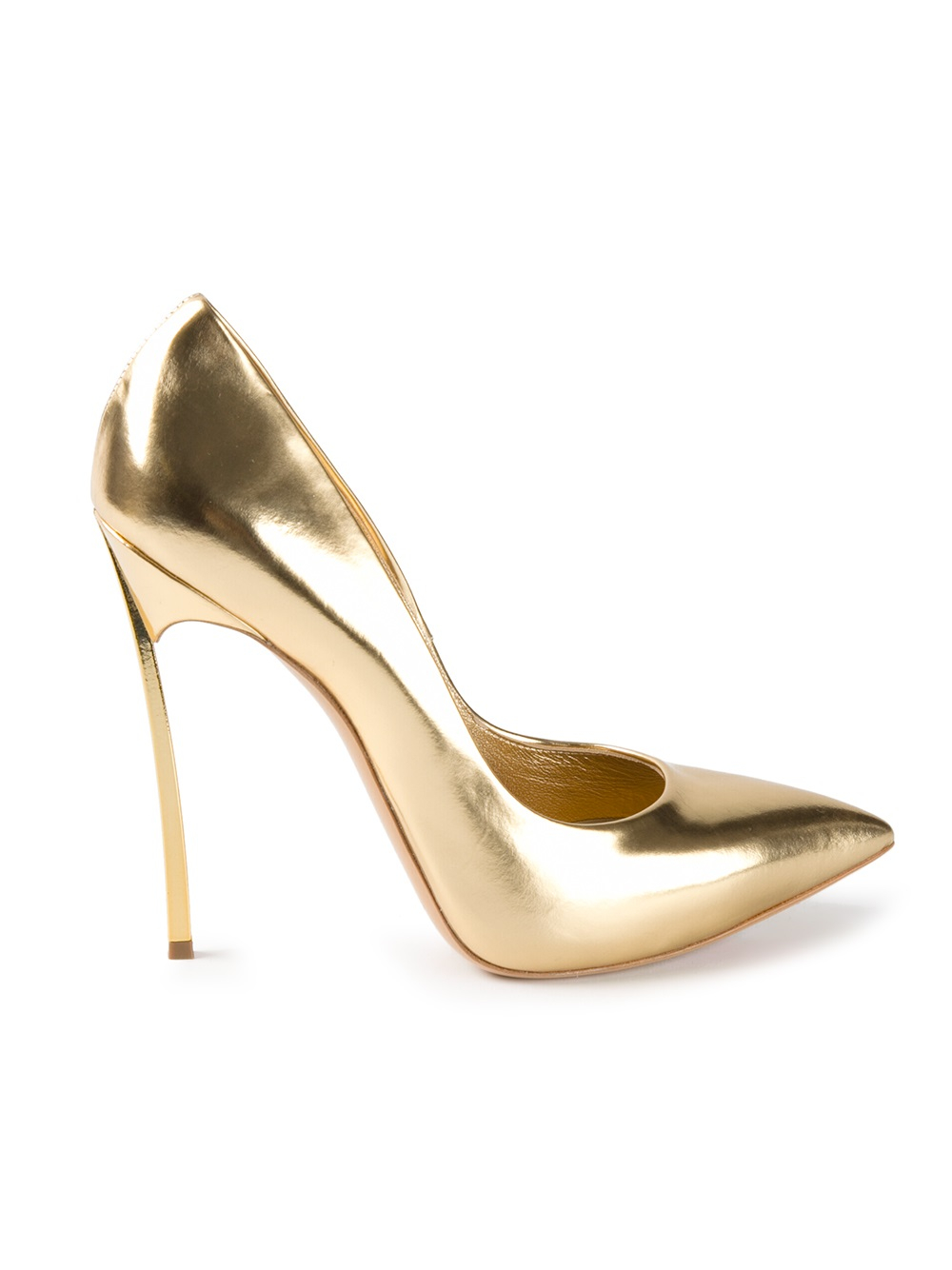 Casadei High Heel Pumps in Metallic - Lyst