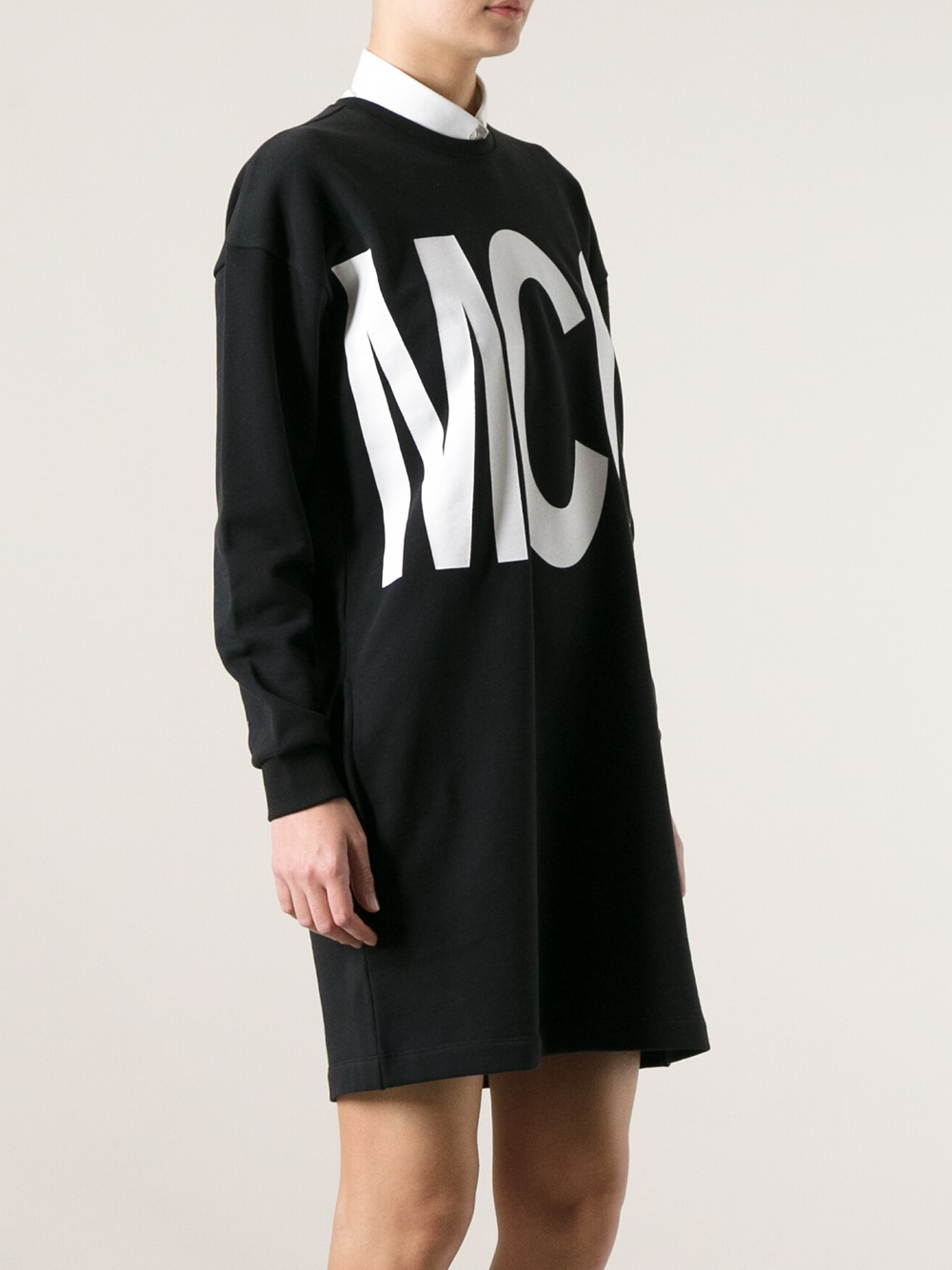 Lyst - McQ Mcq Sweater Dress in Black
