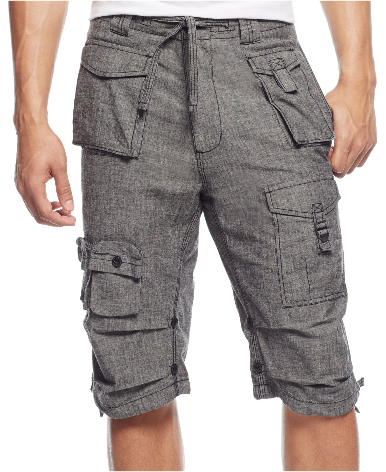 cargo shorts black