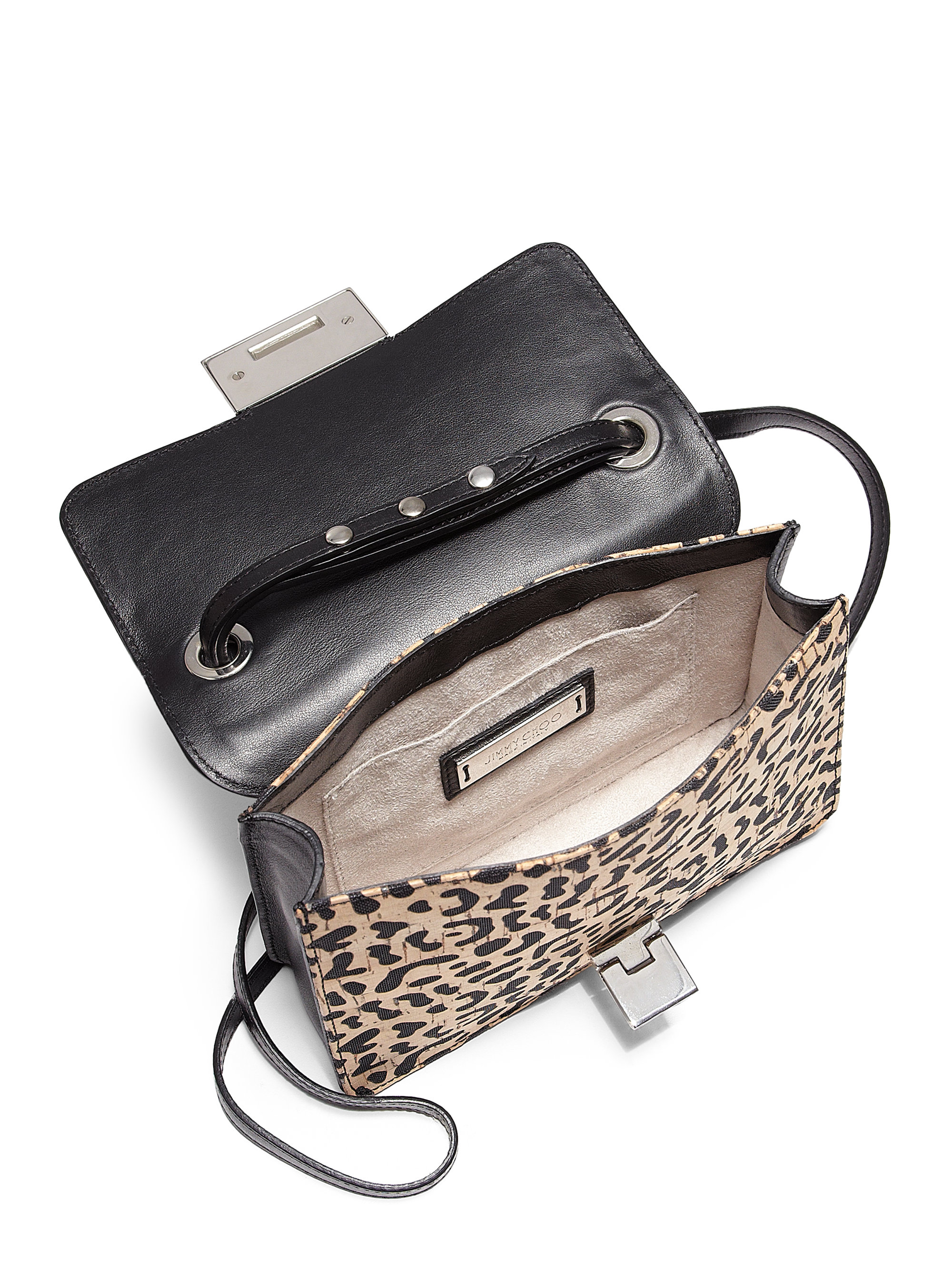 jimmy choo animal print bag