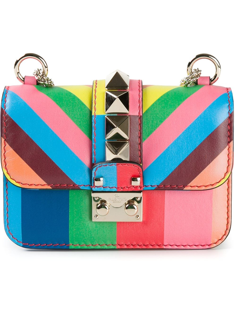 Lyst Valentino Glam Lock Cross Body Bag Gallery
