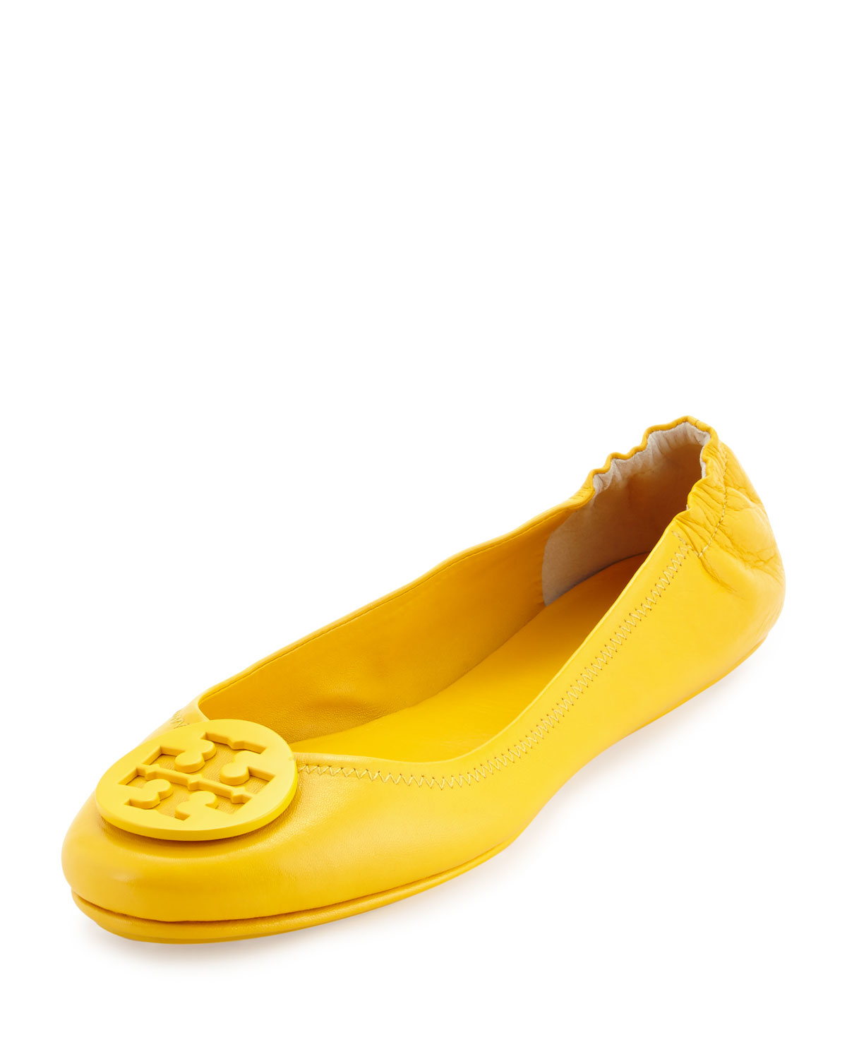 tory burch minnie printed travel ballet flat