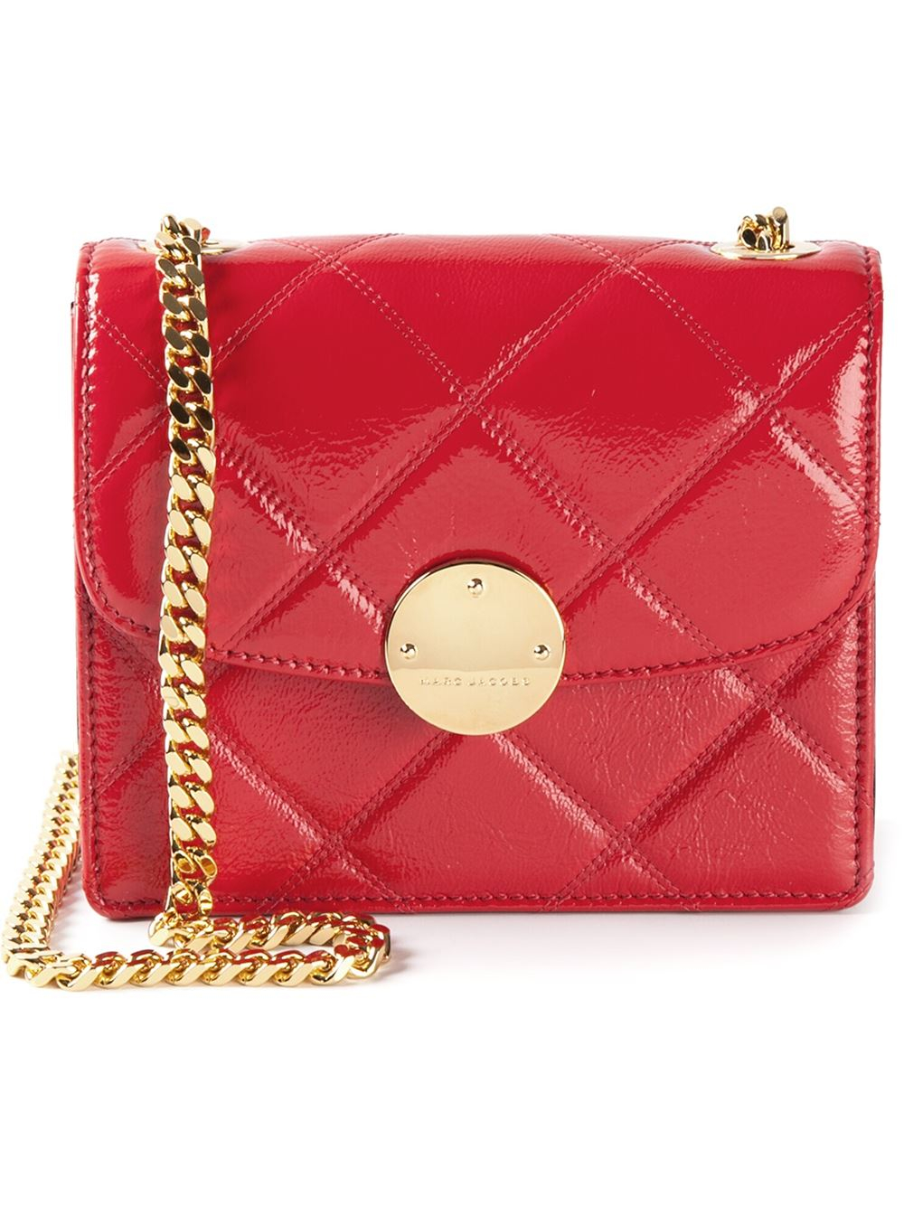 Marc Jacobs | Red 'Quilted Trouble' Crossbody Bag | Lyst