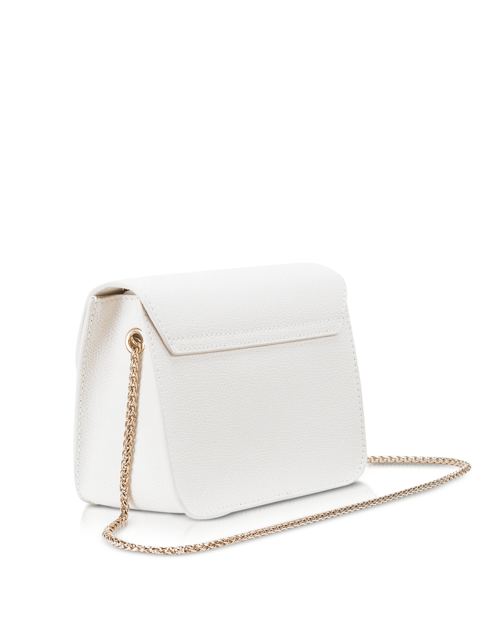 Lyst Furla Metropolis Chalk Leather Mini Crossbody Bag In White Gallery