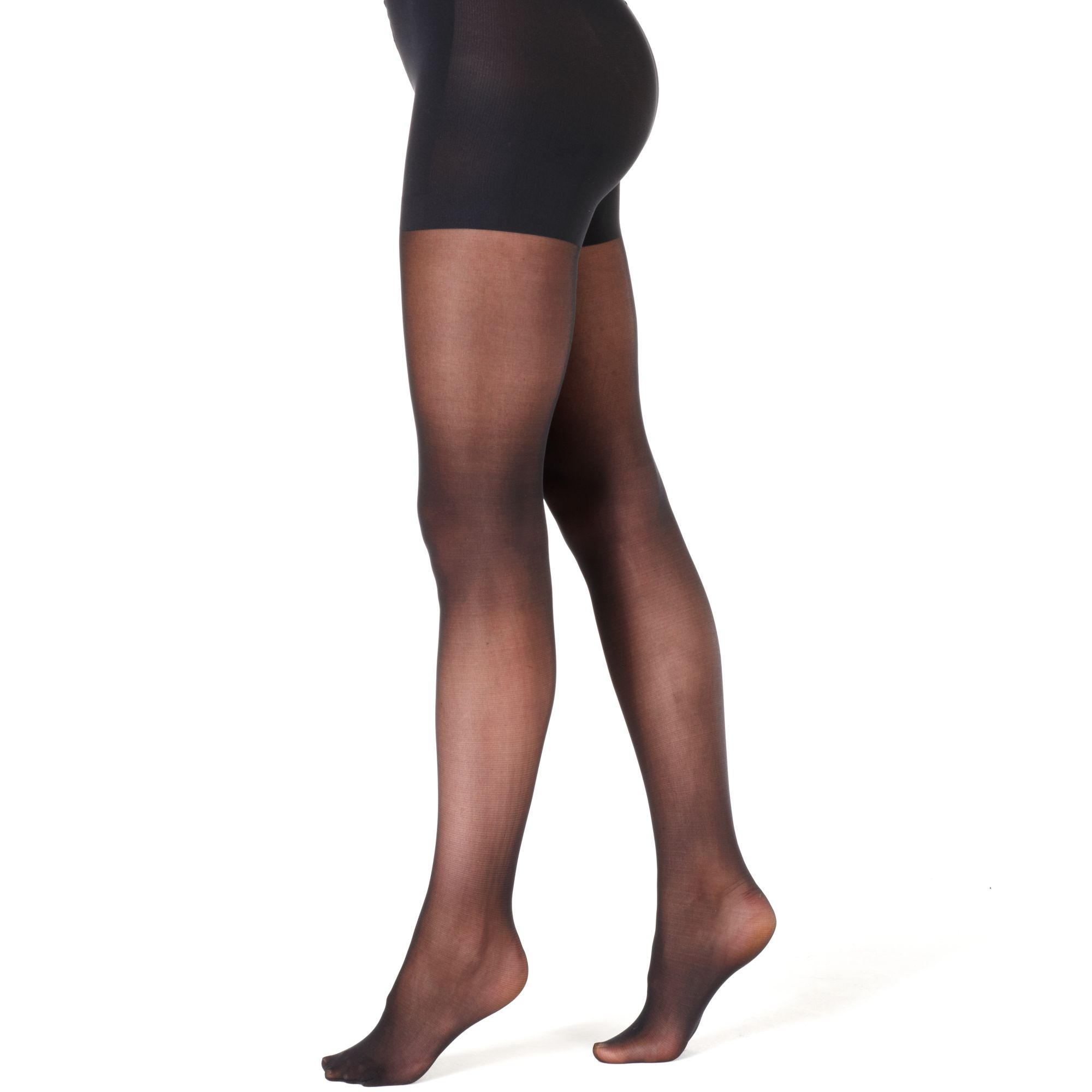 Calvin Klein Ultra Fit High Waist Semi Opaque Tights In Black Lyst