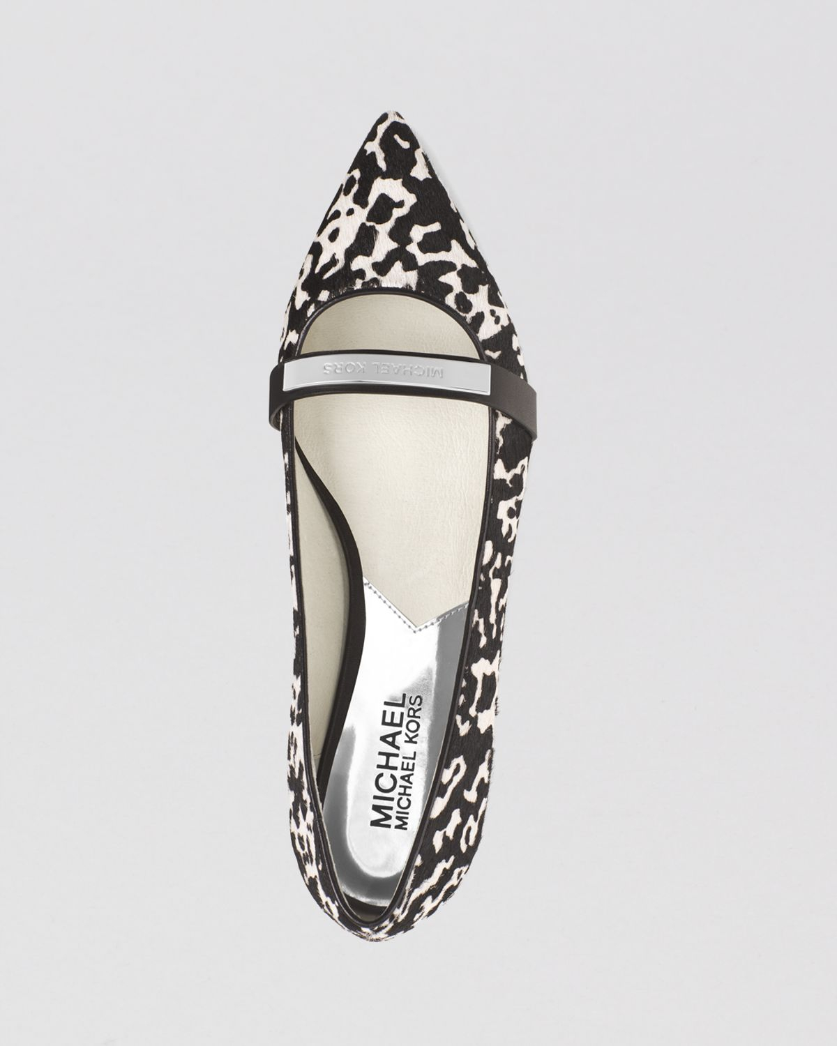 michael kors white flats