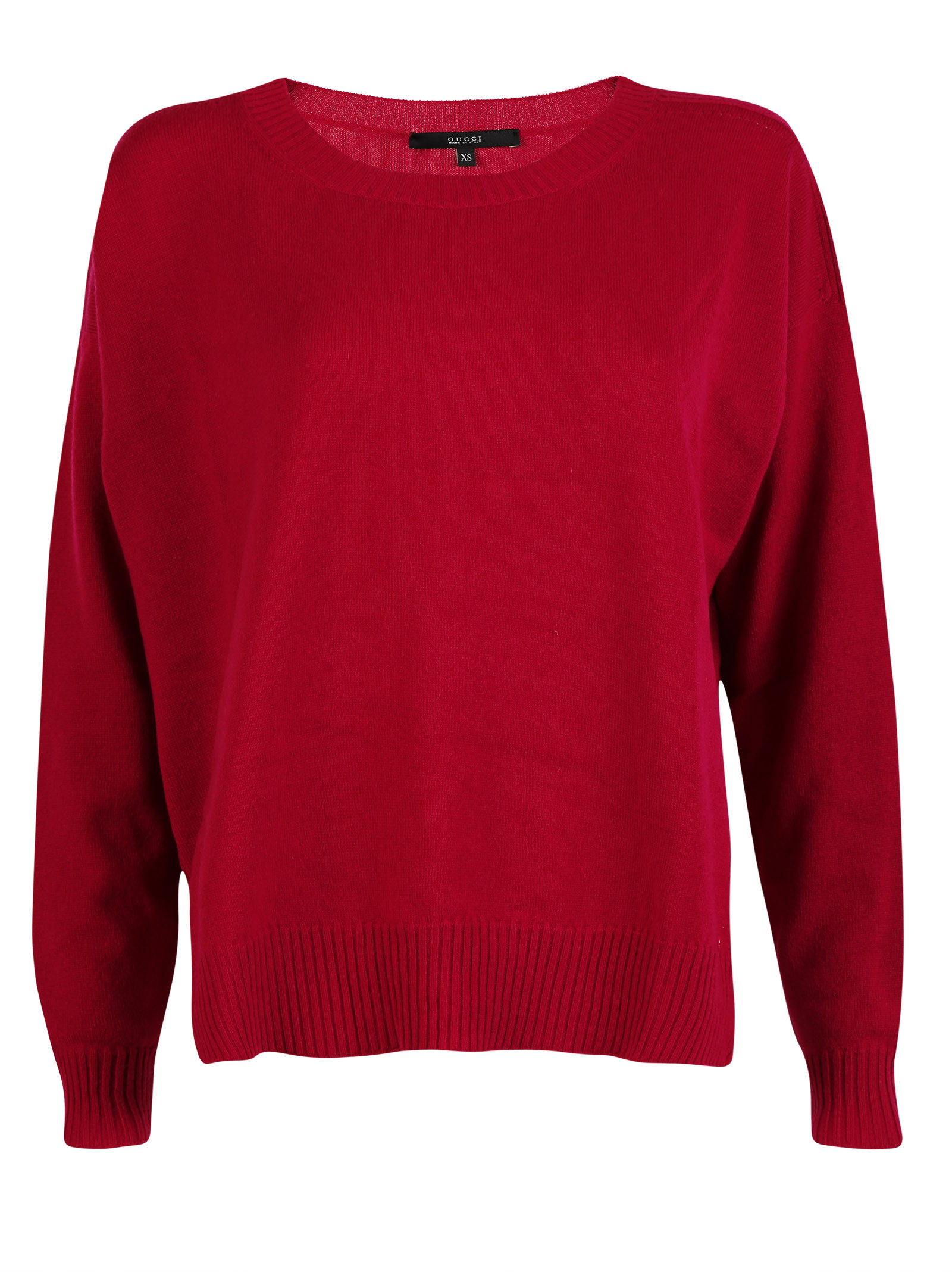 Gucci | Red Oversize Cashmere Sweater | Lyst