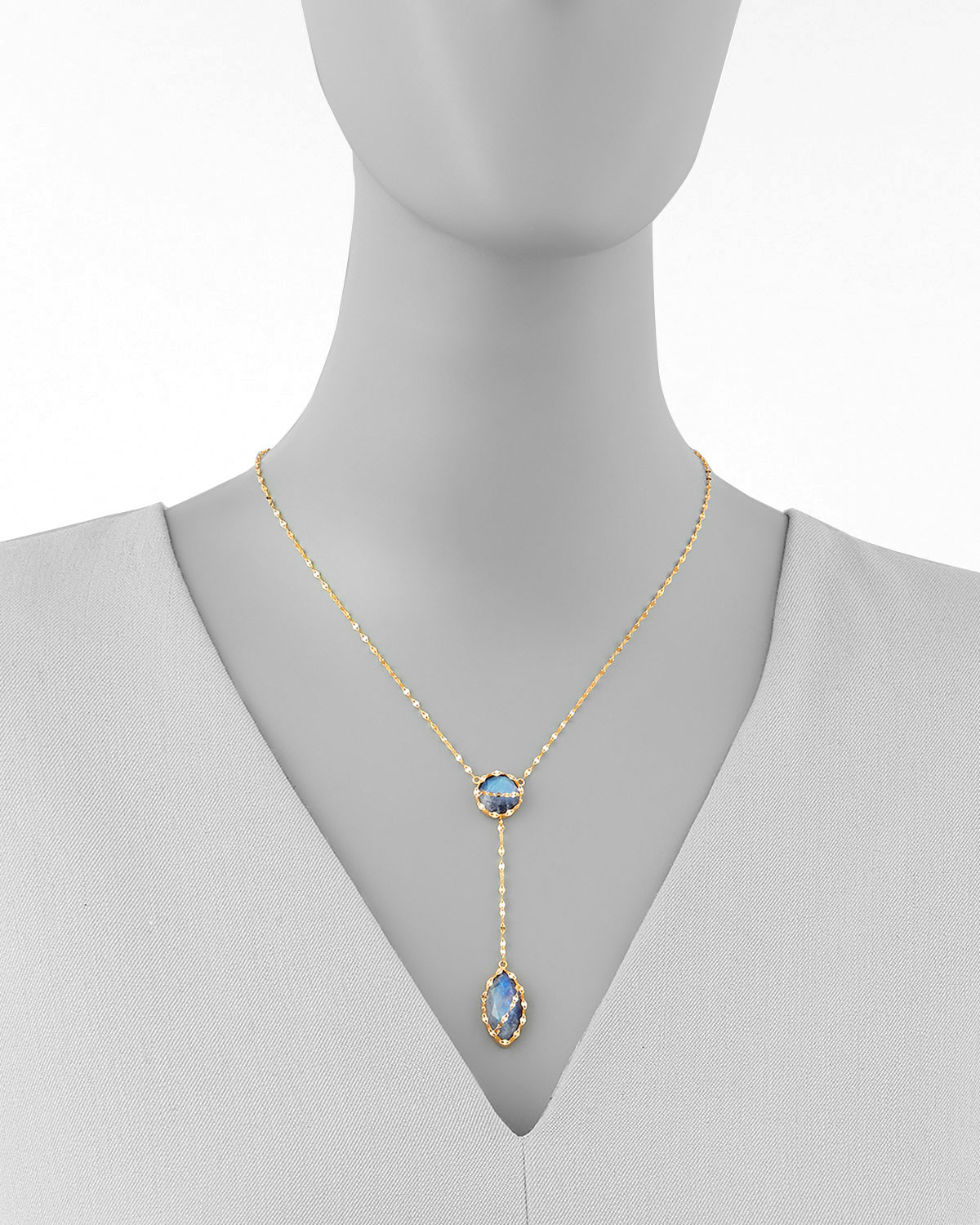 Lyst Lana Jewelry Mesmerize Moonstoneonyx Necklace in Metallic