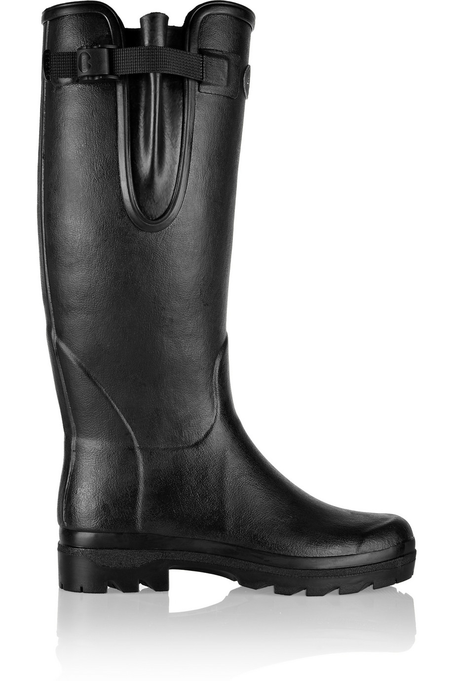 Lyst - Le Chameau Vierzon Leatherlined Rubber Boots in Black