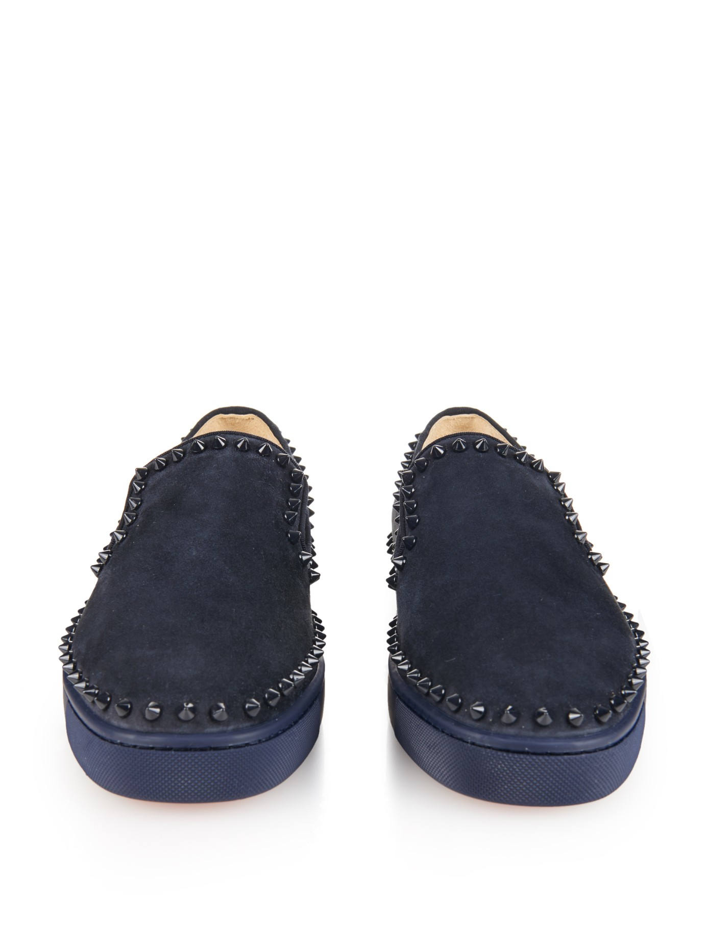 christian louboutin pik boat sneakers