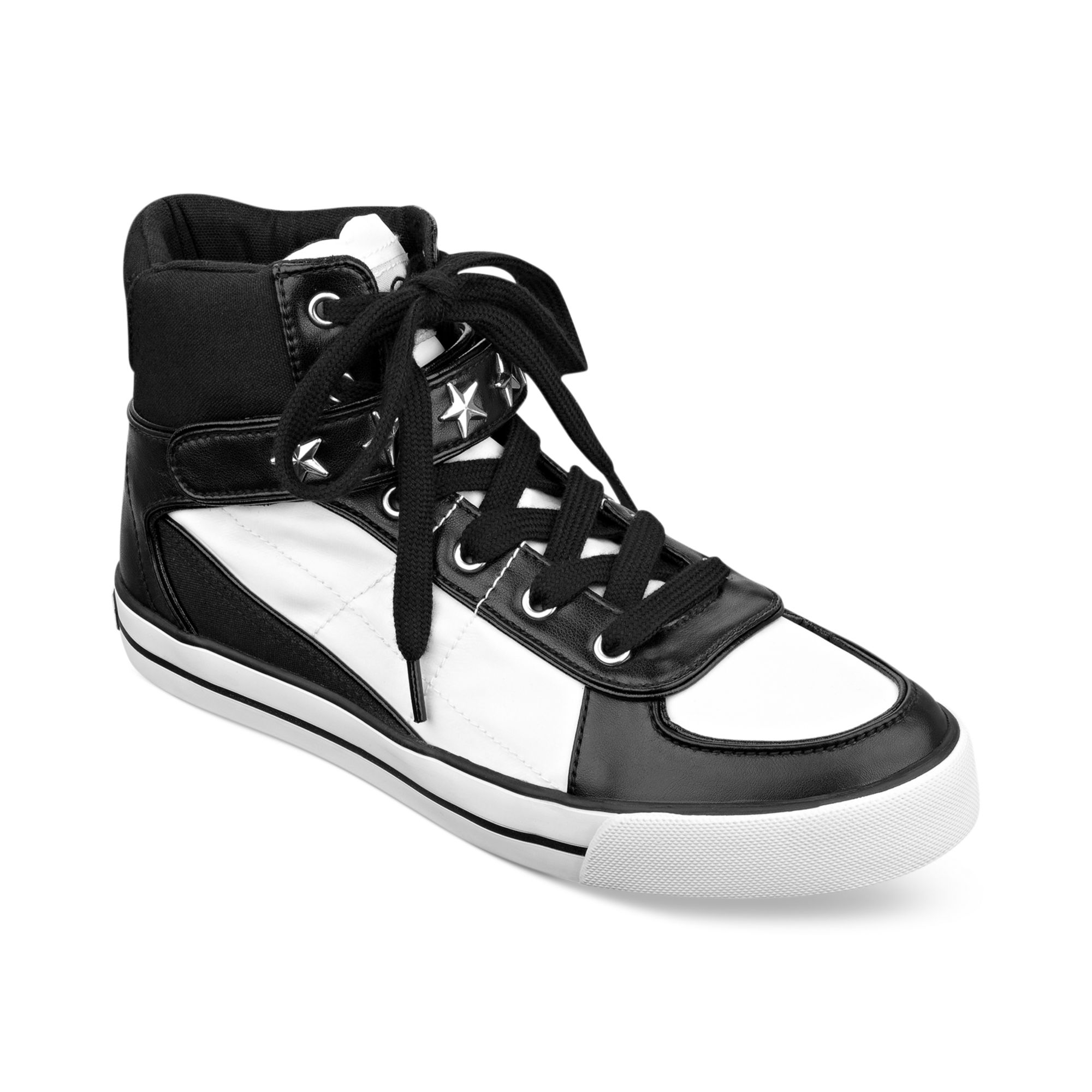 high top guess sneakers