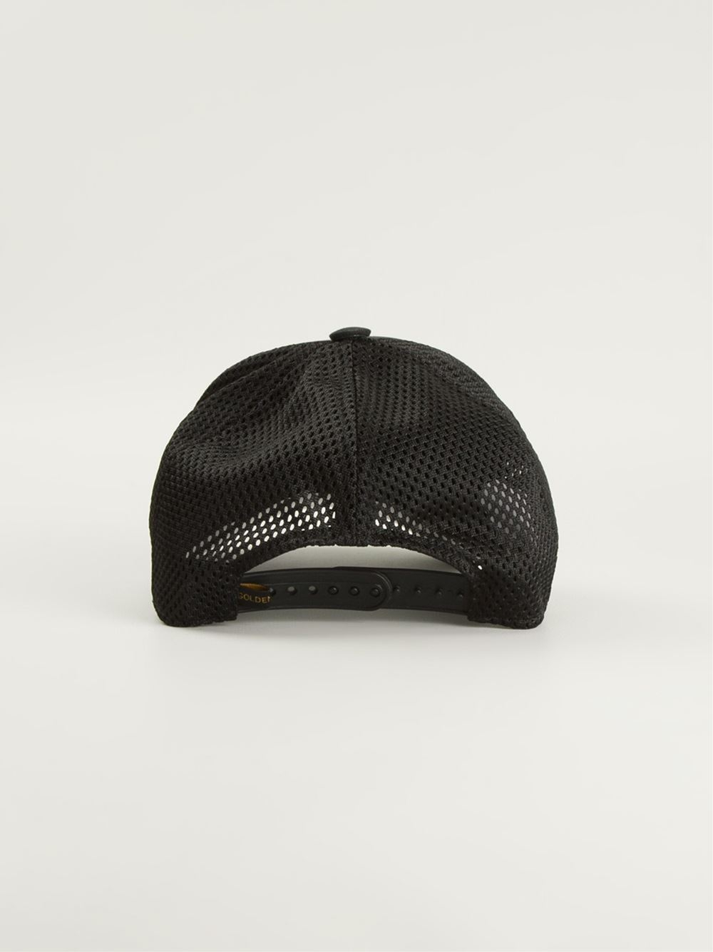 Golden goose deluxe brand 'PlayLarry' Baseball Cap in Black for Men Lyst