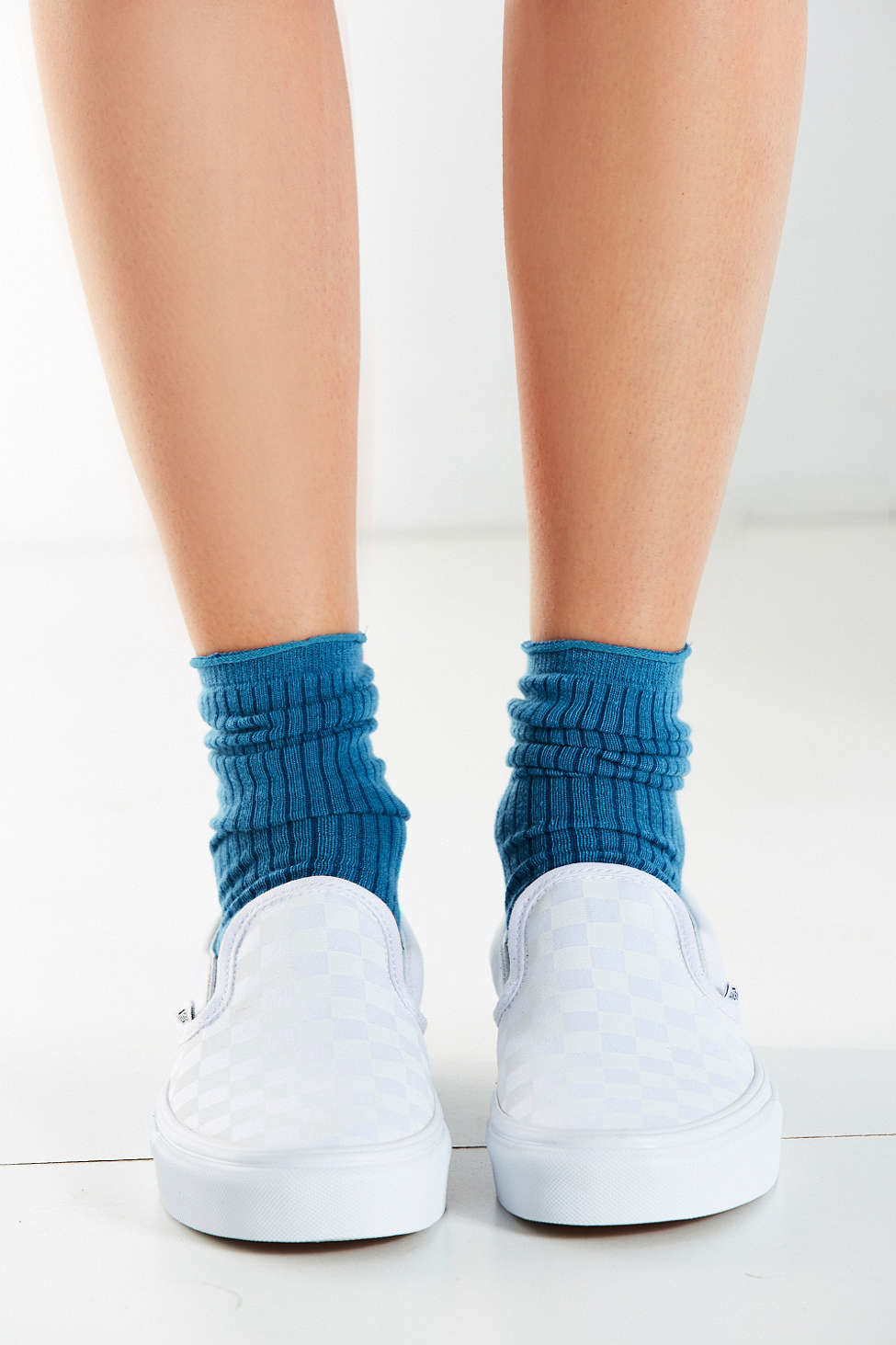 white slip on vans with socks white slip on vans with socks