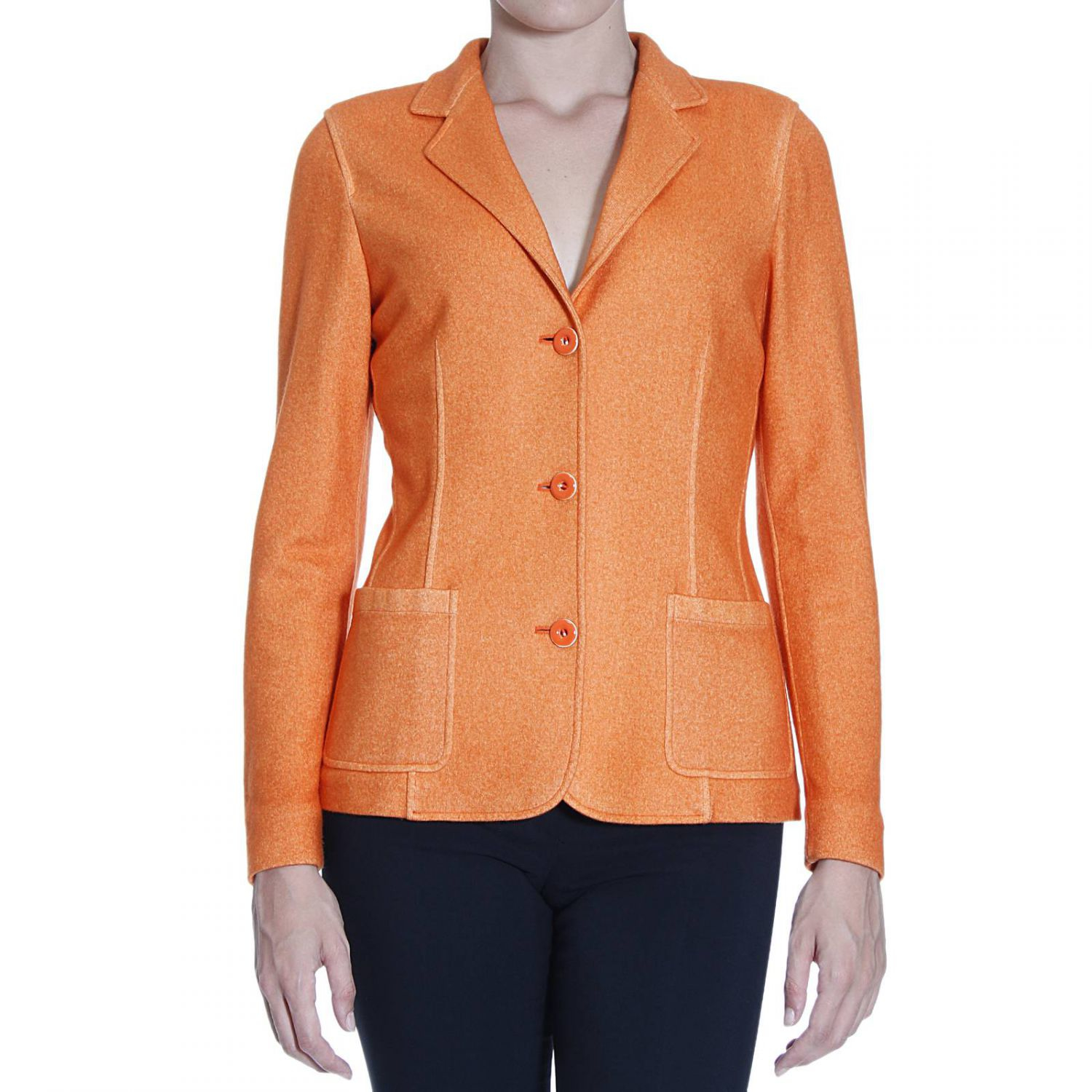 Colombo Jackets Woman in Orange