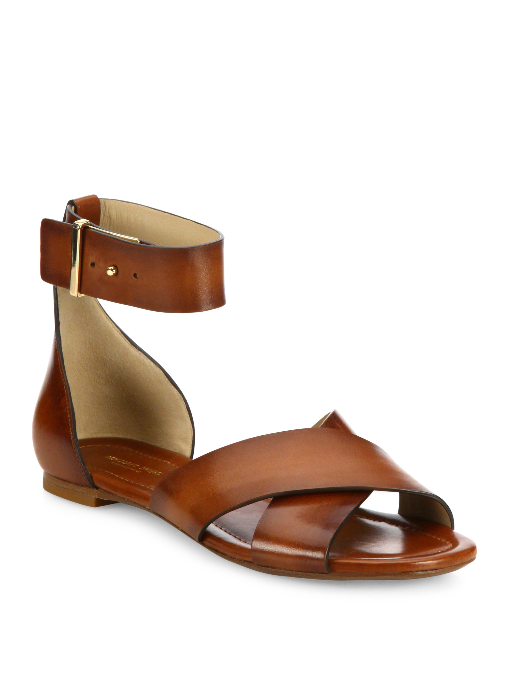 michael kors flat sandals uk