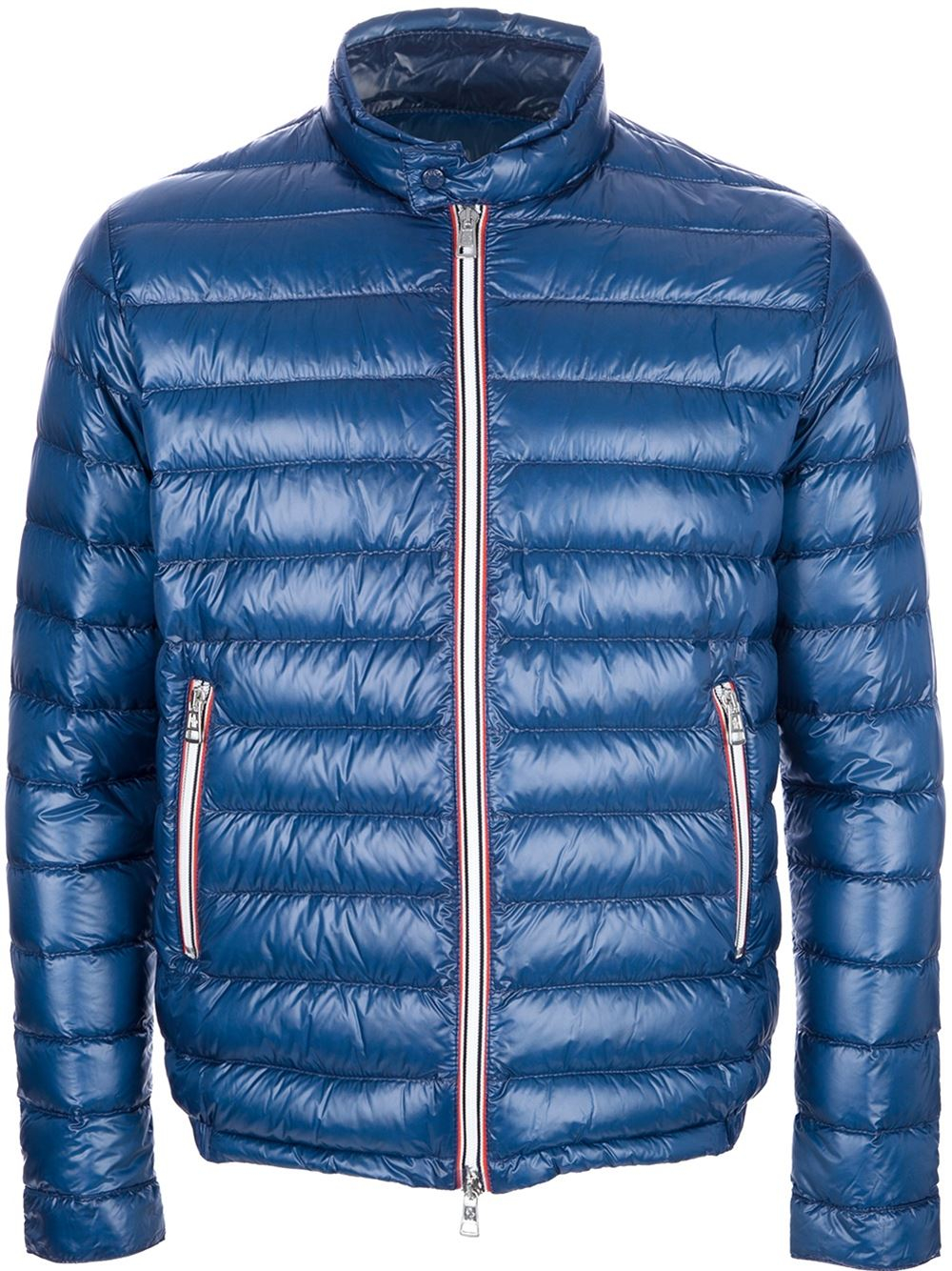 Lyst - Moncler Rigel Feather Down Jacket in Blue for Men