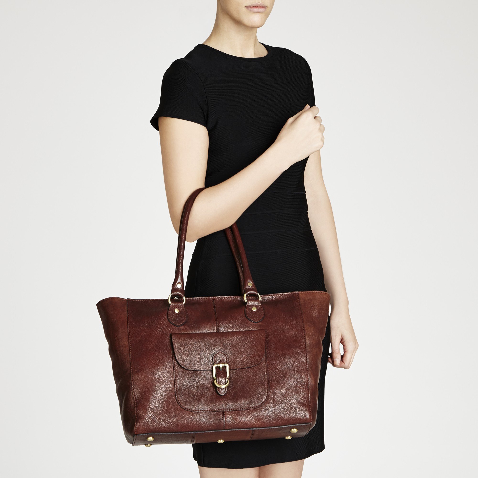 john lewis leather bags