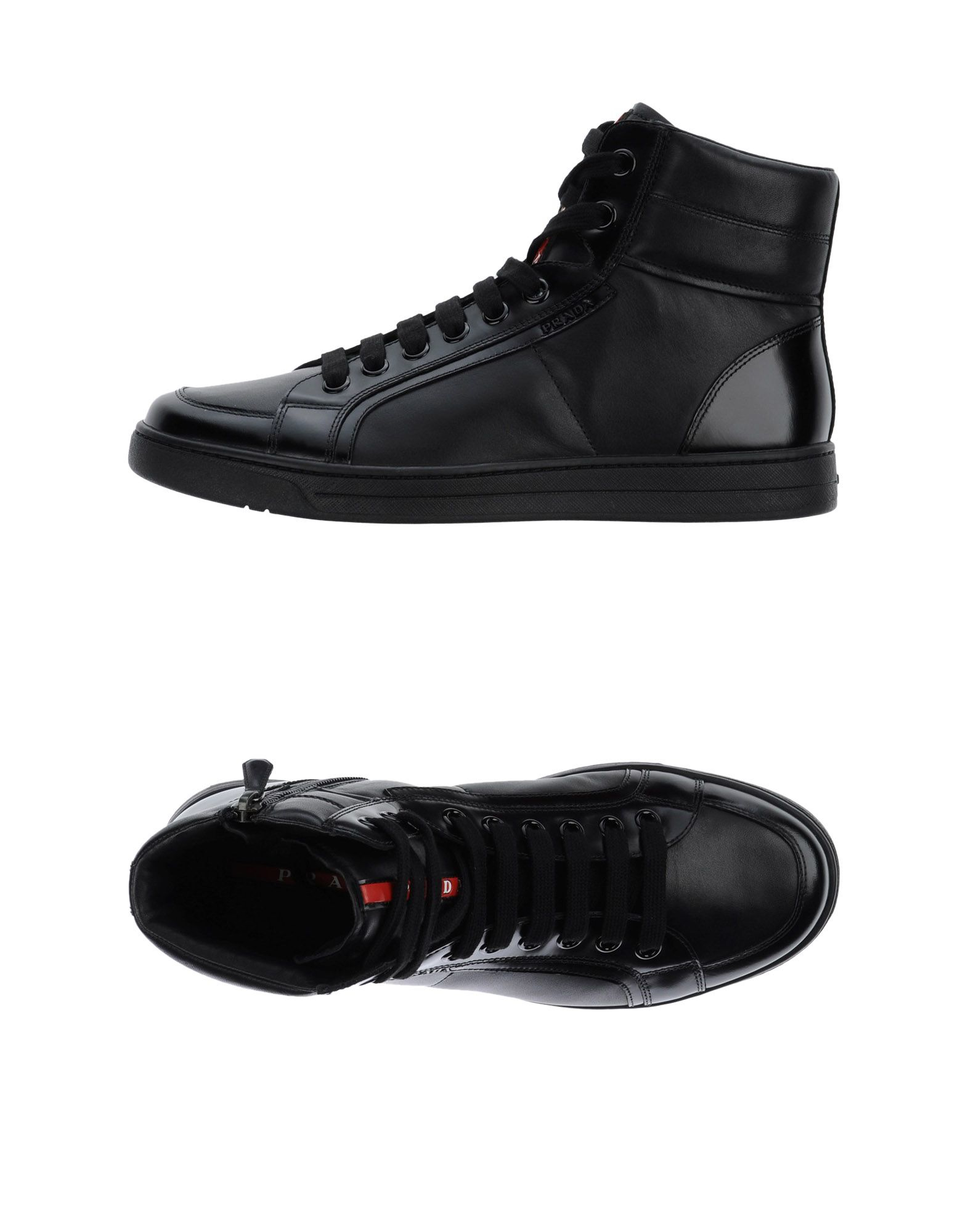 Prada sport High-tops & Trainers in Black for Men | Lyst