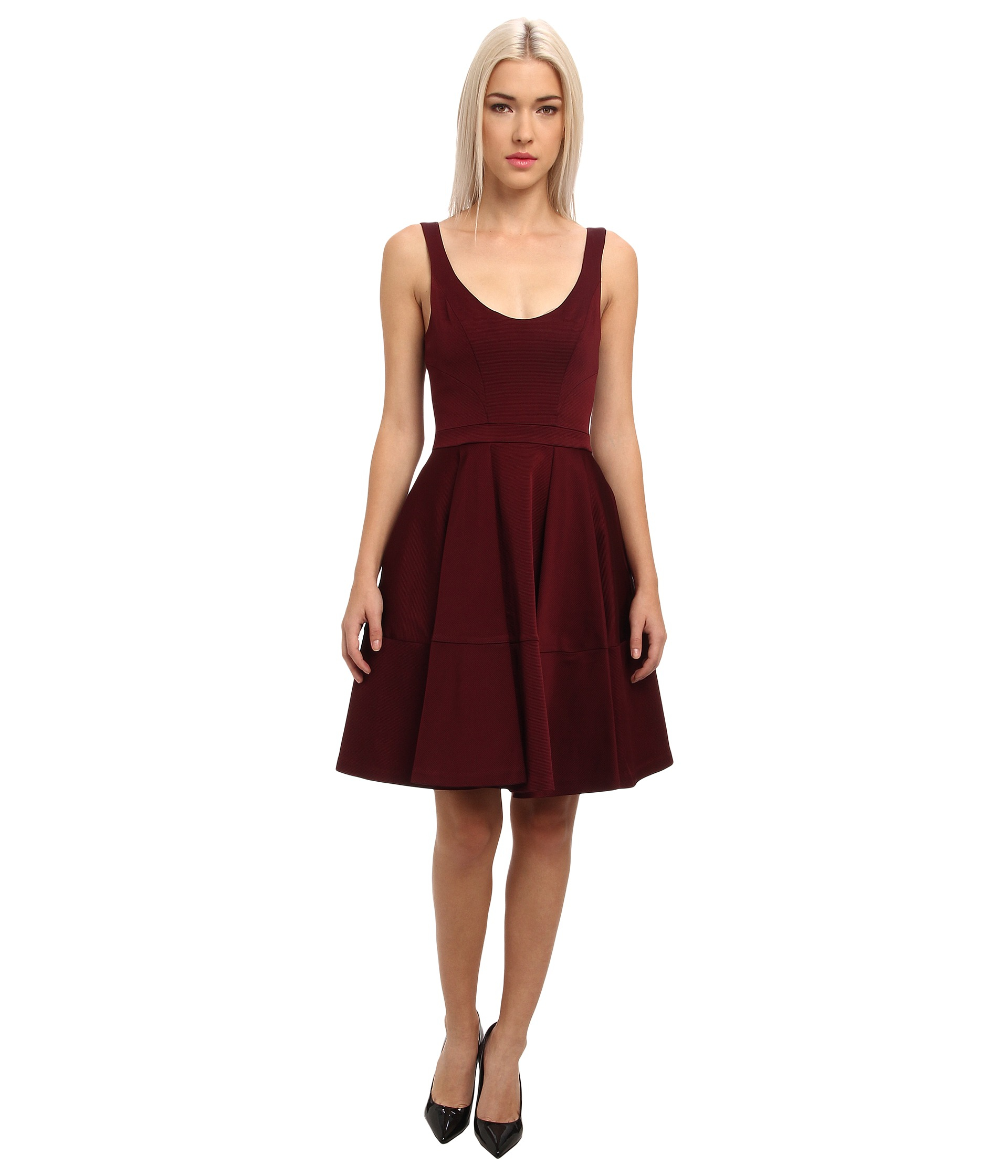 Zac zac posen Charlotte Dress in Red | Lyst