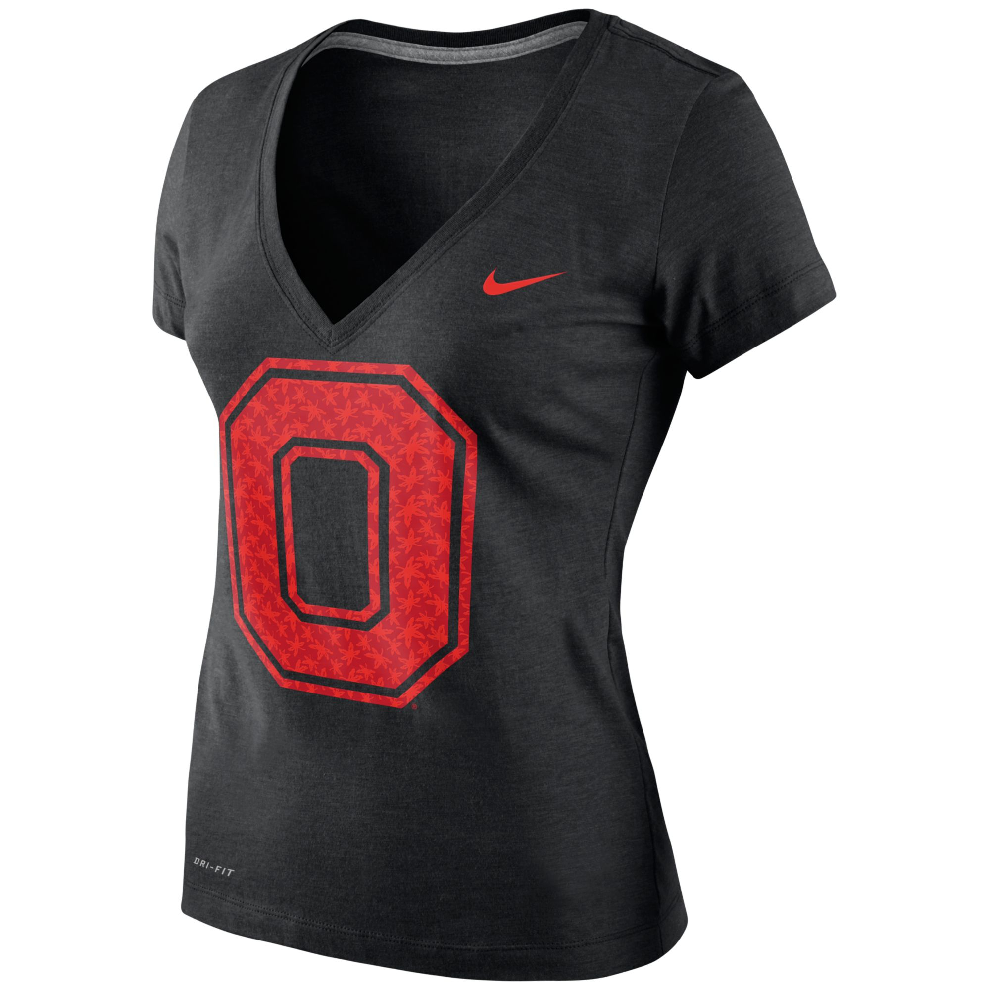 Nike Womens Ohio State Buckeyes Vibrant Mascot Legend Tshirt in Black ...