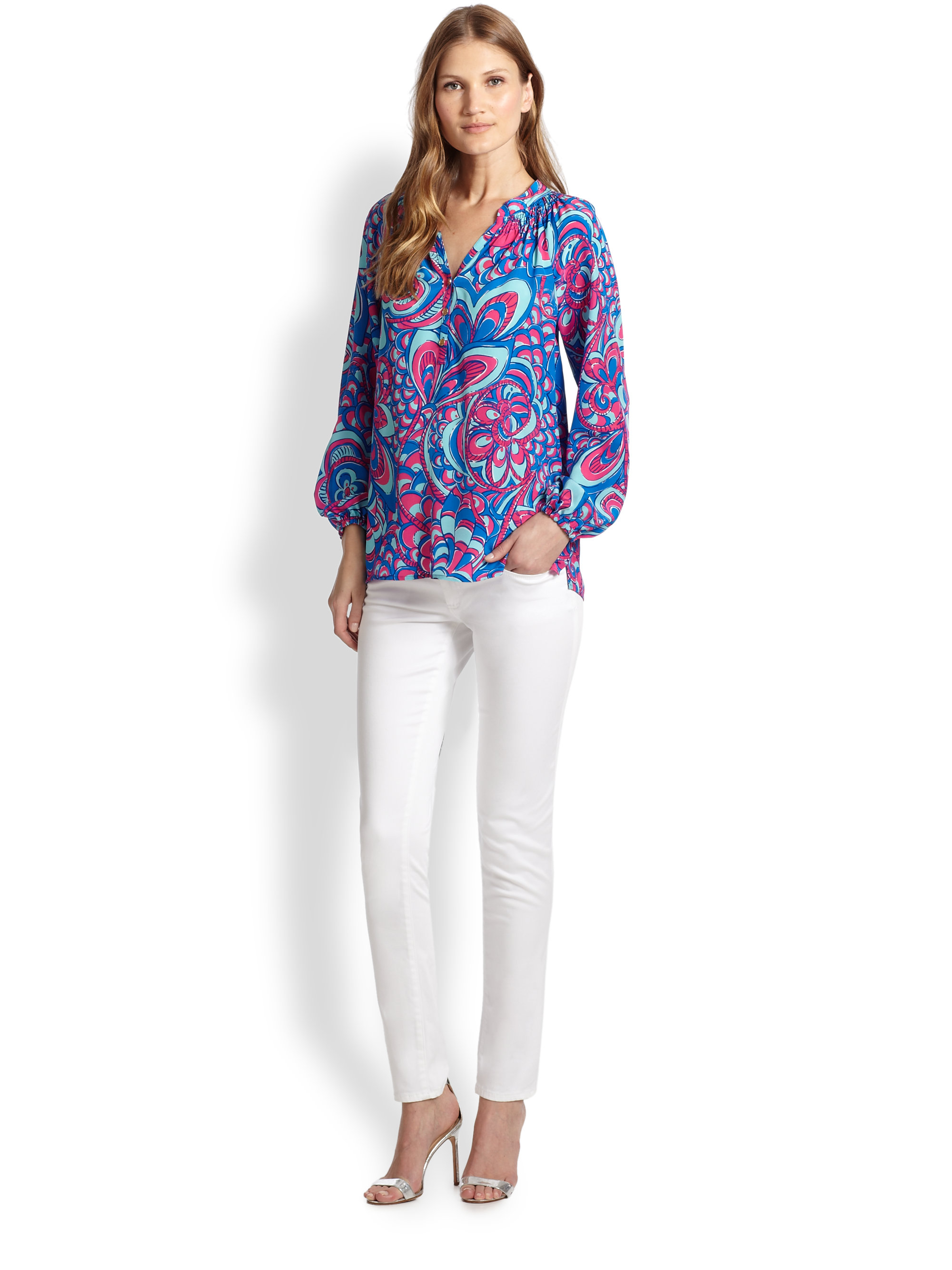 lilly pulitzer white jeans