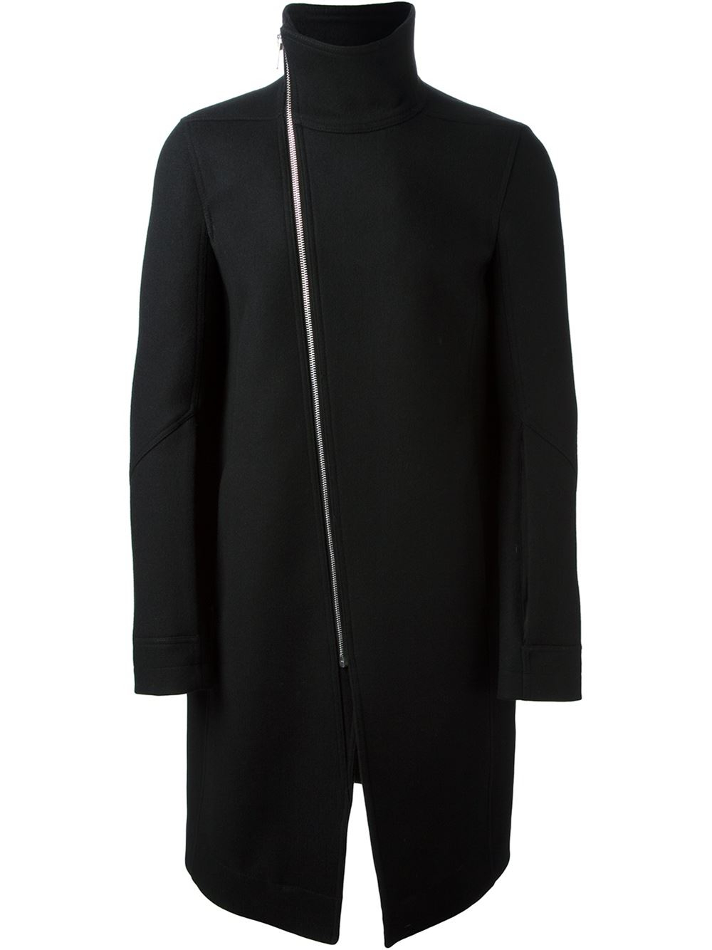 Lyst - Rick Owens Tubeway Coat in Black for Men