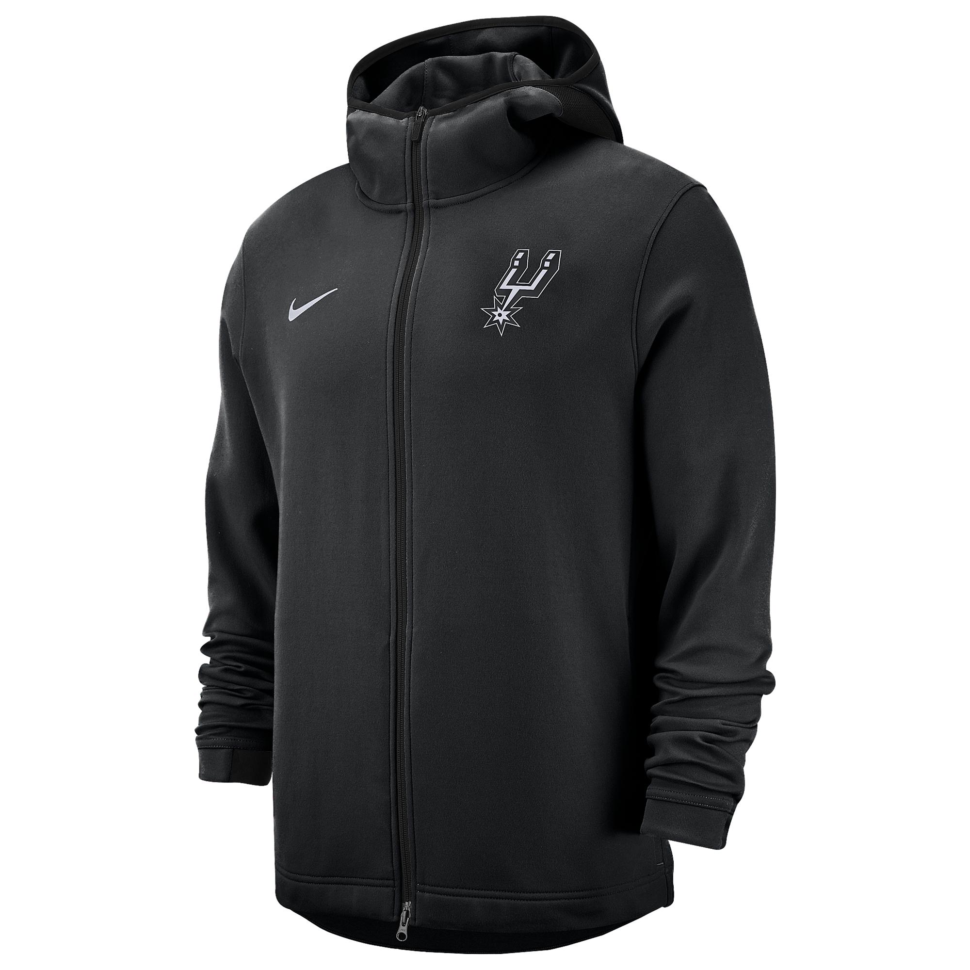 Nike Synthetic Nba Player Showtime Full-zip Hoodie in Black for Men ...