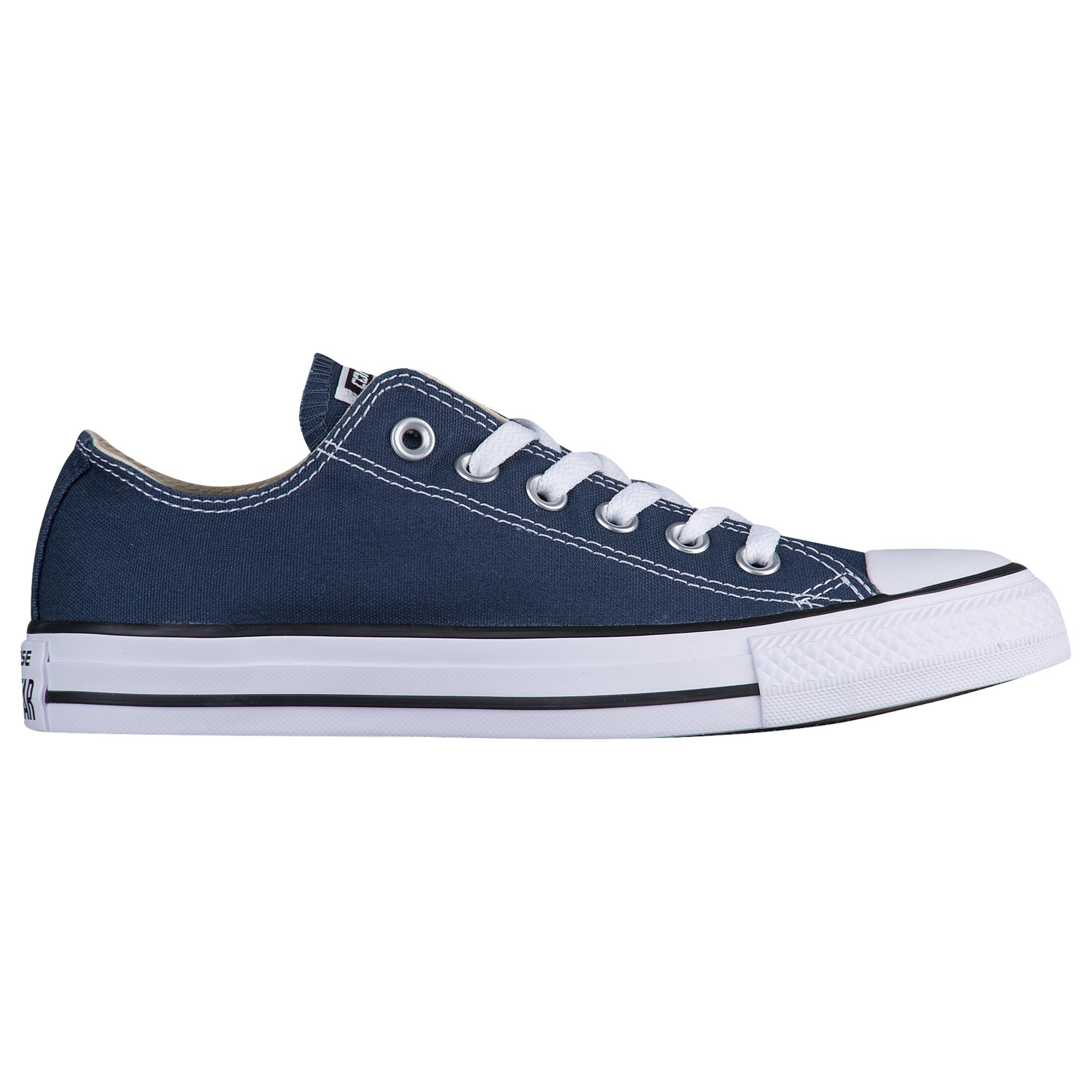 Converse Canvas All Star Ox Basketball Shoes in Navy (Blue) Lyst