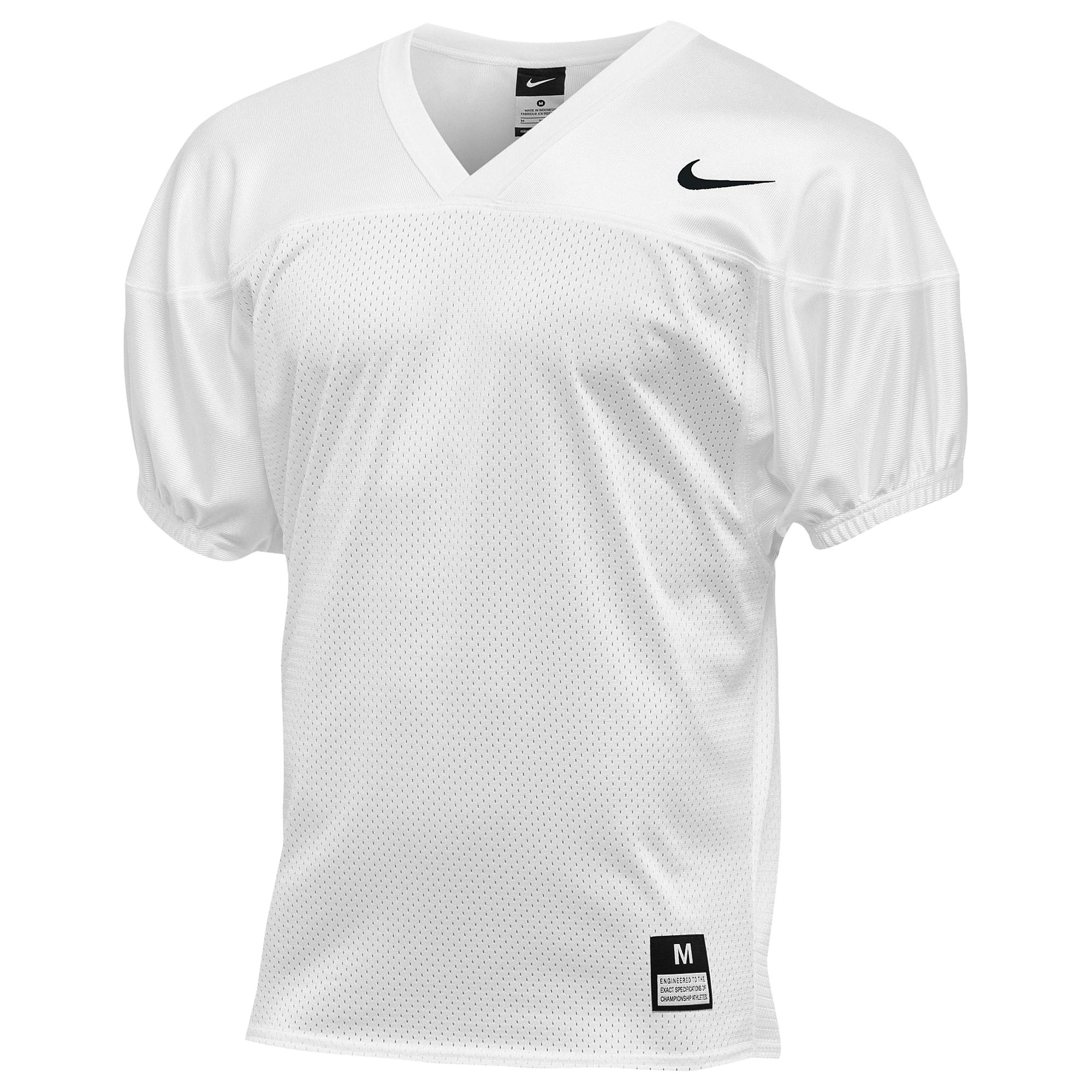 Nike Team Core Practice Jersey in White for Men - Lyst