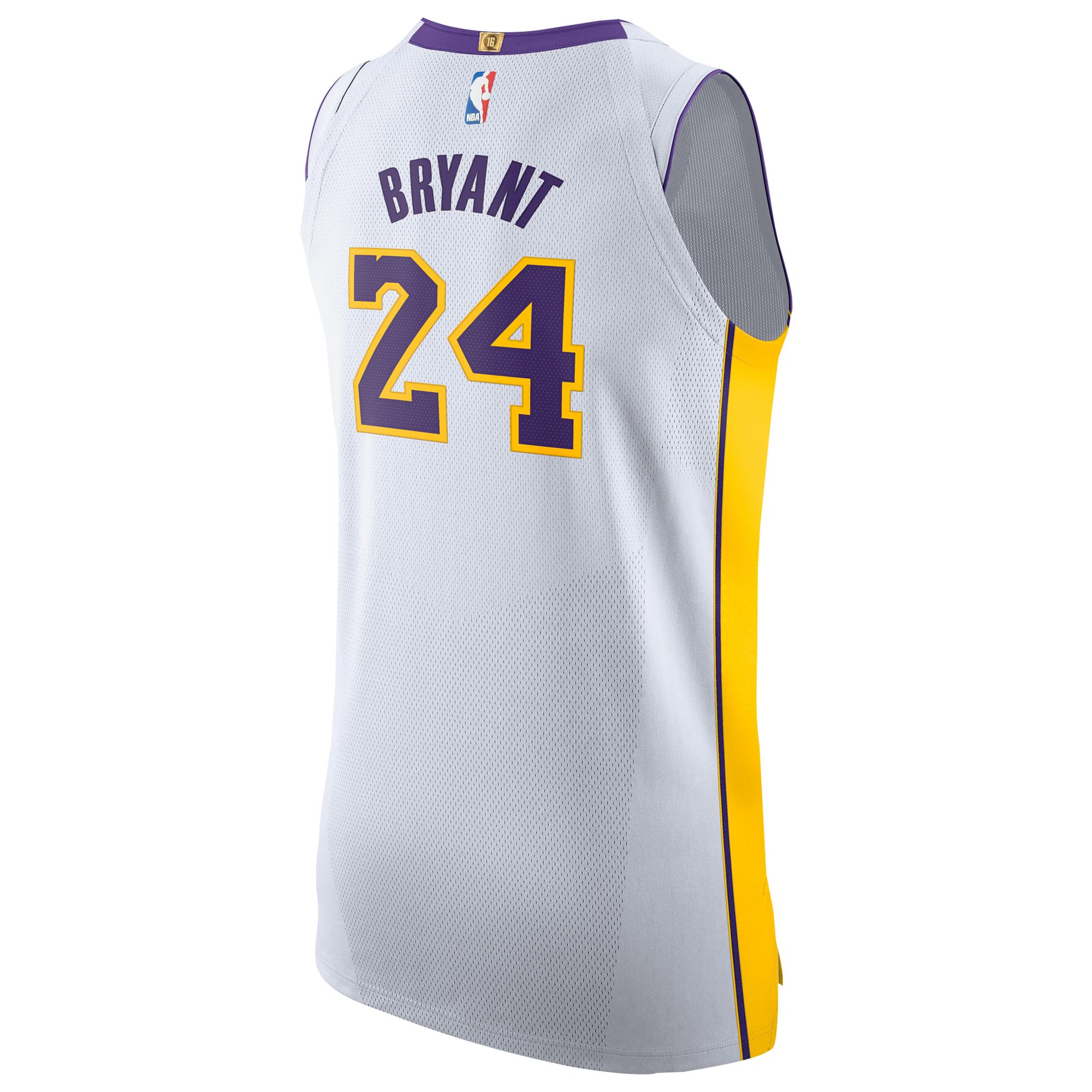 Nike Kobe Bryant Nba Authentic Jersey in White for Men - Lyst