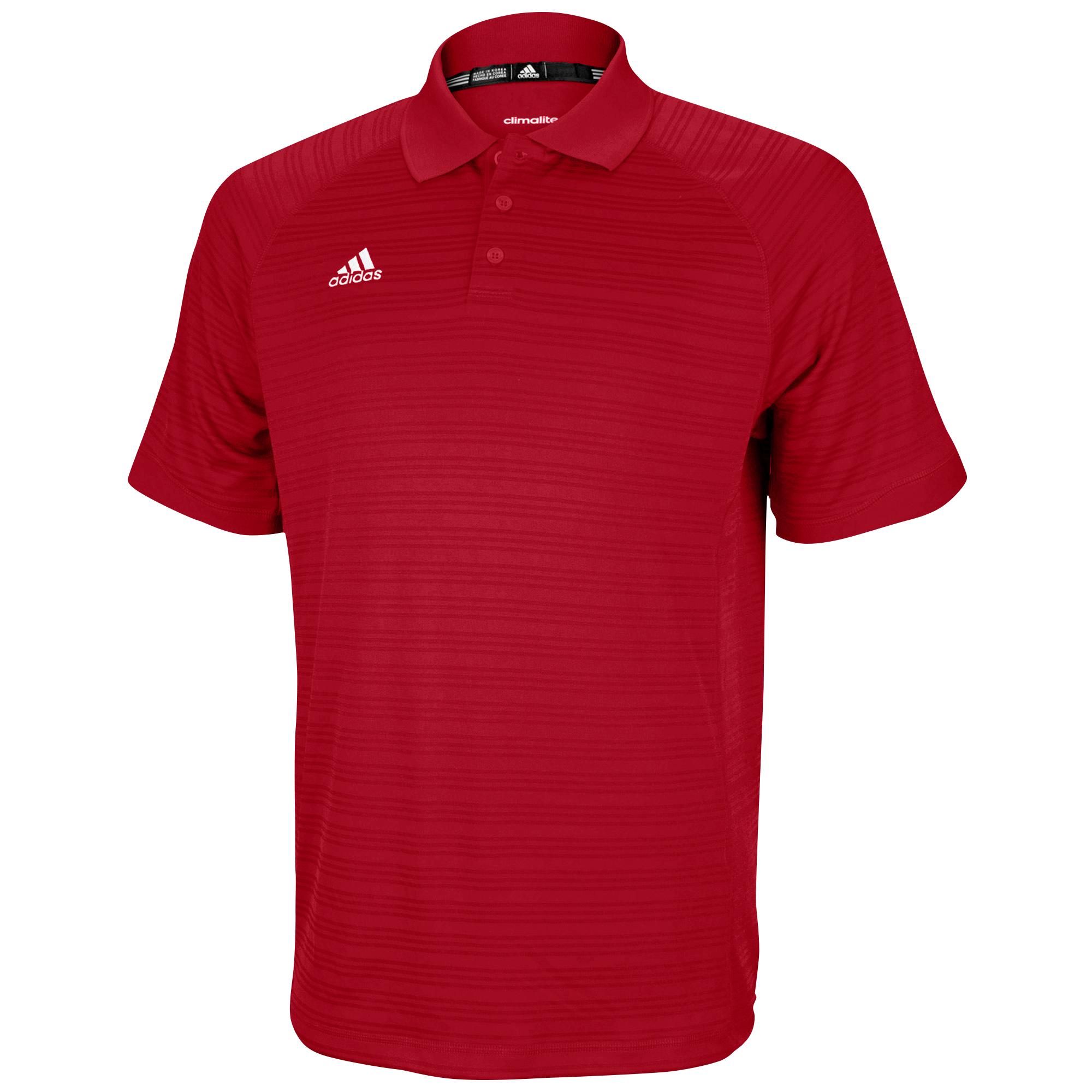  adidas  Climalite Team  Select Polo  Shirt in Red for Men Lyst