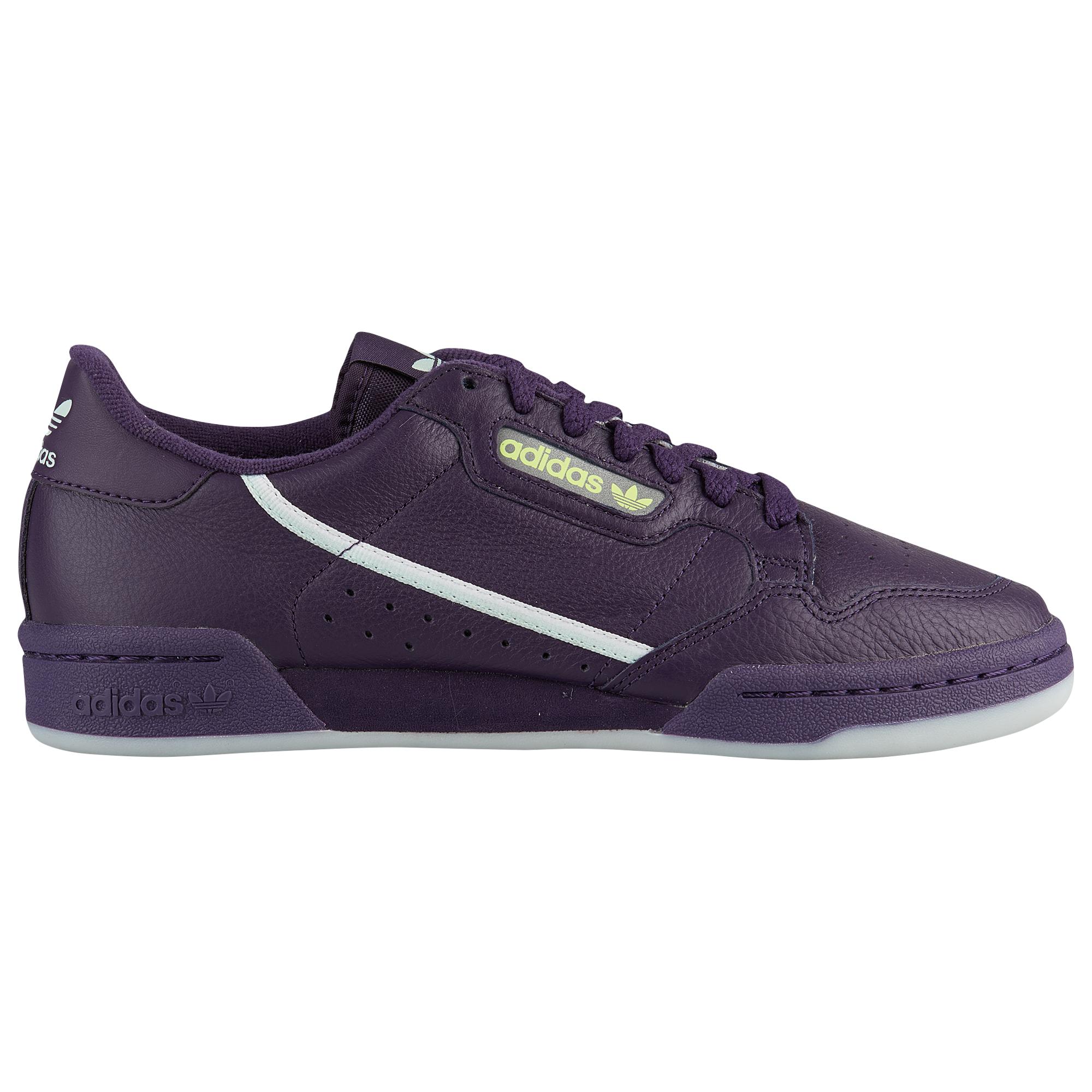 adidas continental 80 purple stripe