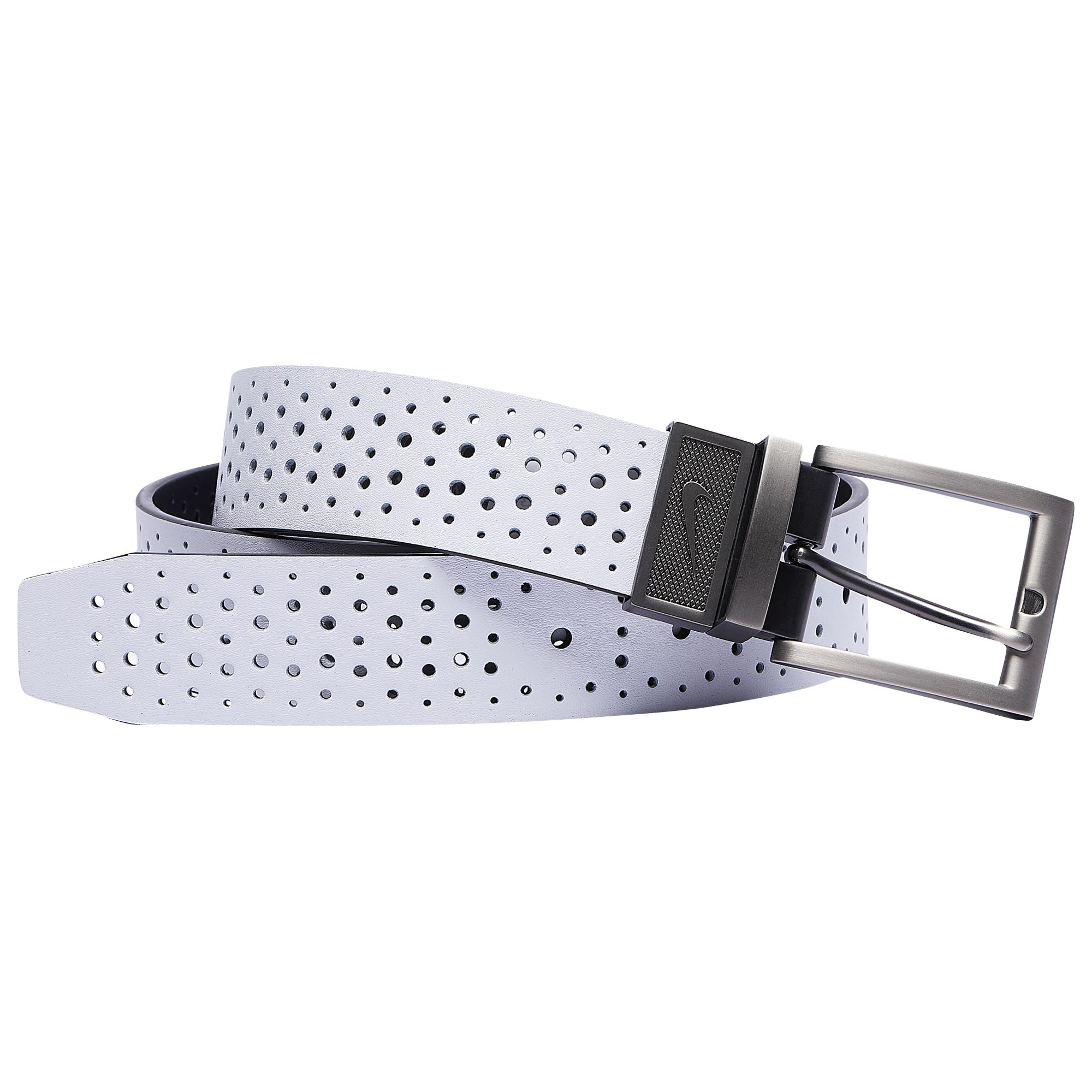 Nike Gradient Perforated Reversible Golf Belt in White for Men Lyst