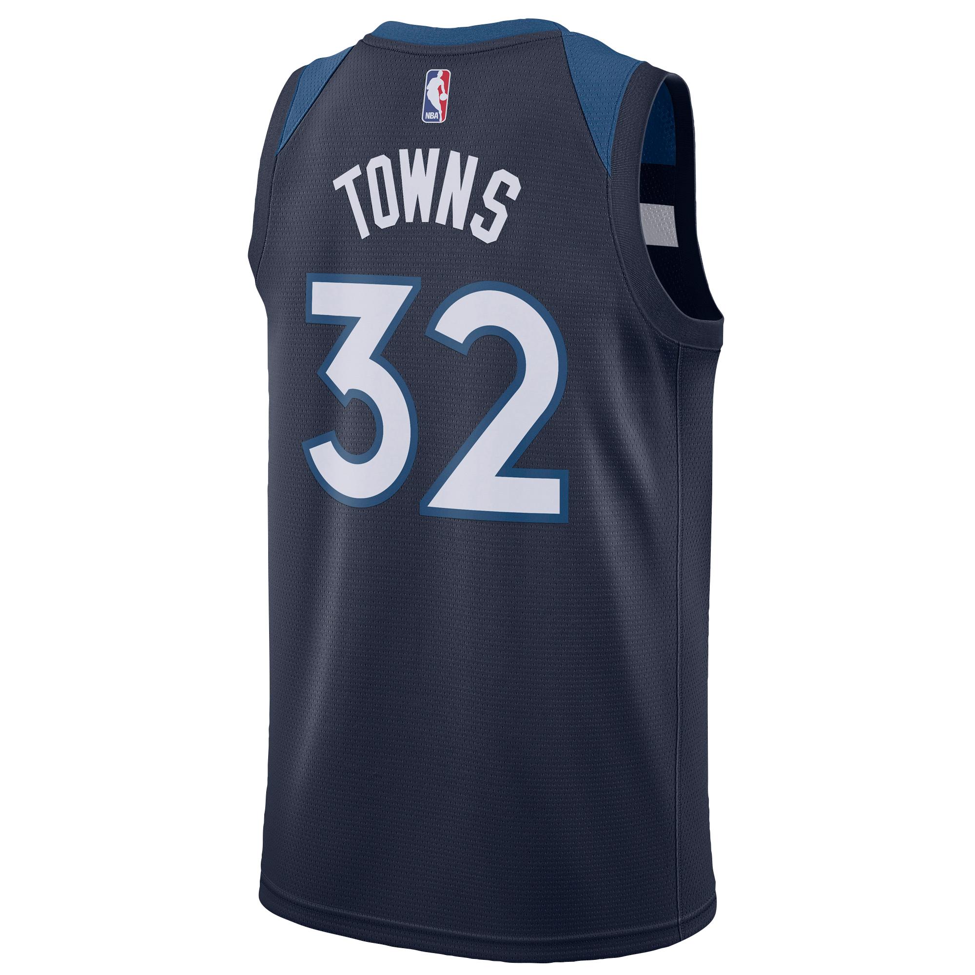 Nike Karlanthony Towns Nba Swingman Jersey in Blue for Men Lyst