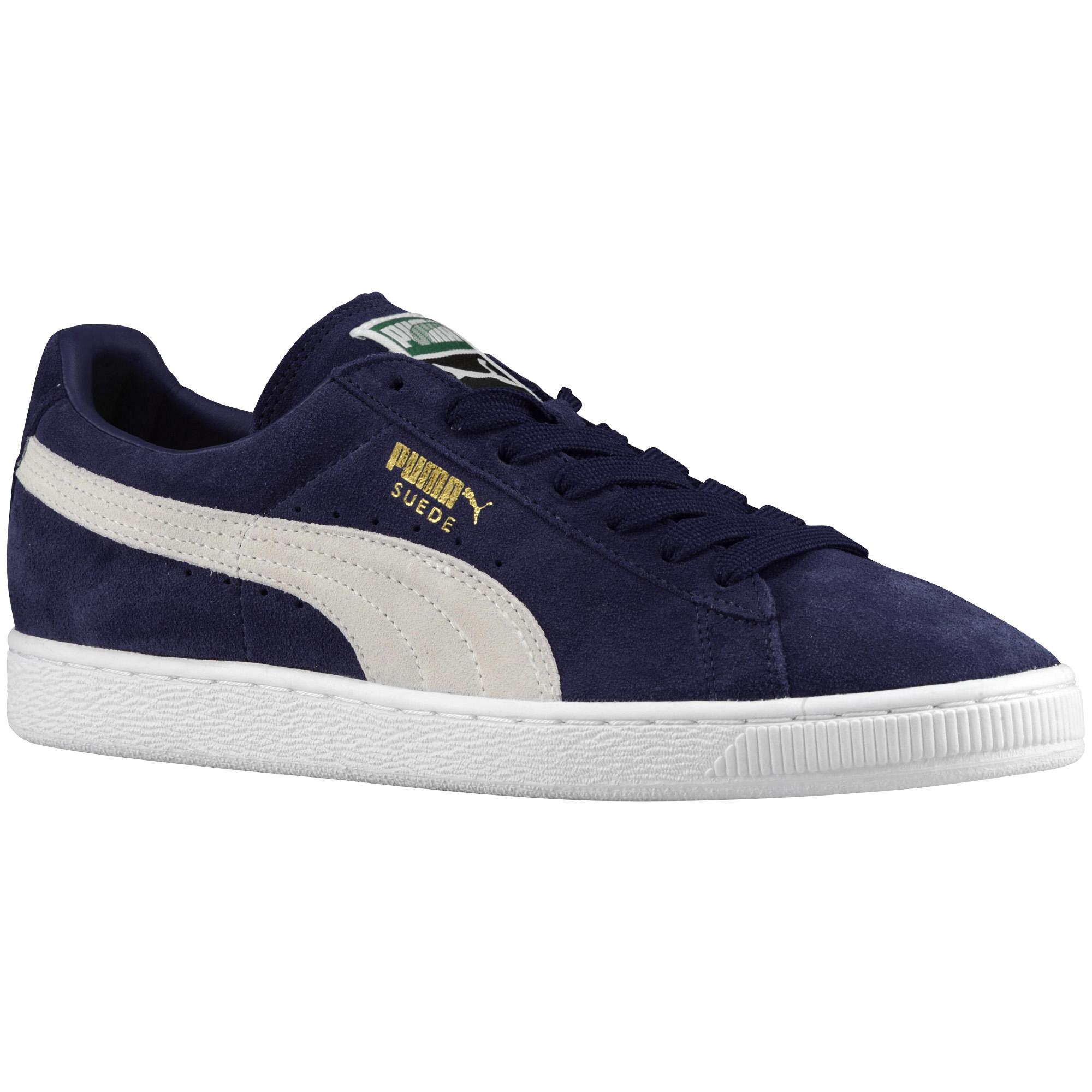 PUMA Suede Classic Basketball Shoes in Blue for Men - Lyst