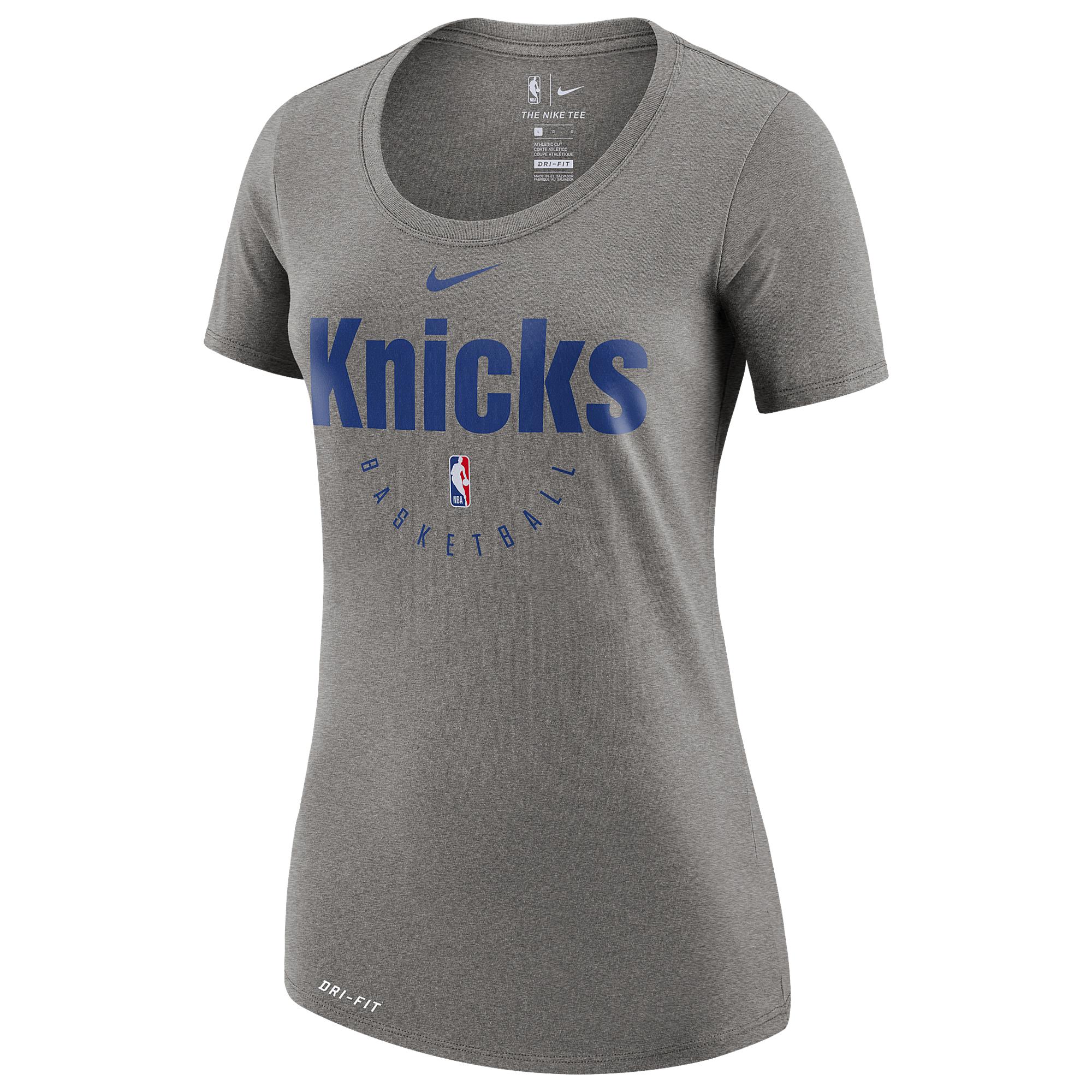 Nike New York Knicks Nba Player Practice T-shirt in Gray - Lyst