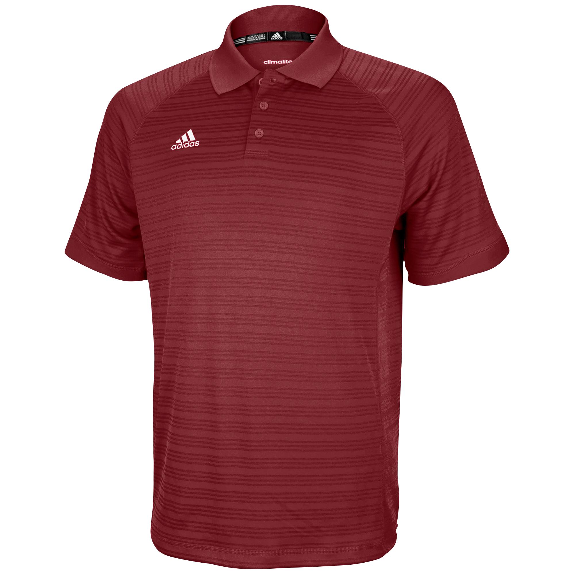 adidas Climalite Team Select Polo Shirt in Red for Men - Lyst