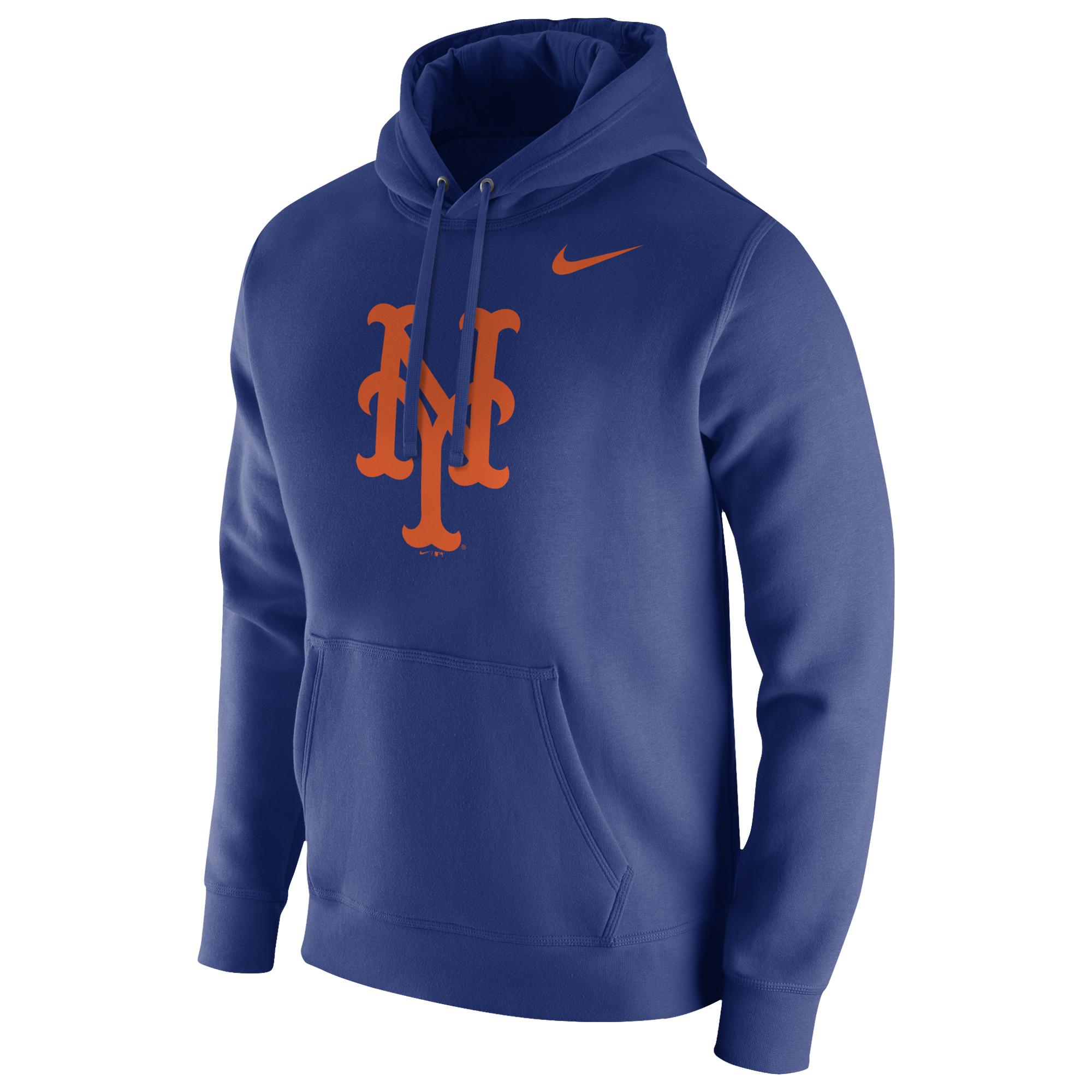 Nike New York Mets Mlb Franchise Logo Pullover Hoodie in Blue for Men ...