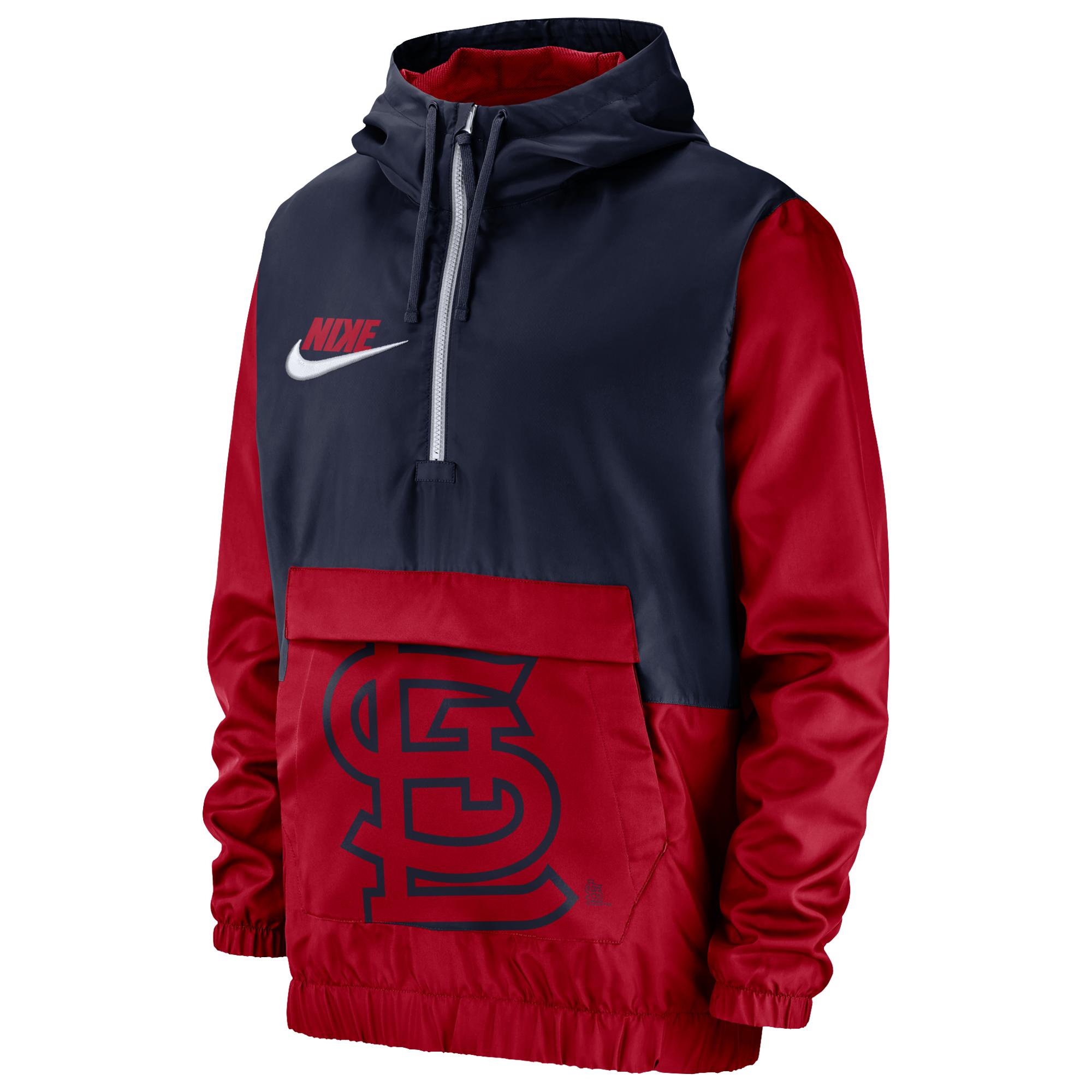 Nike Mlb Workout 1/2 Zip Anorak Jacket in Red for Men - Save 7% - Lyst