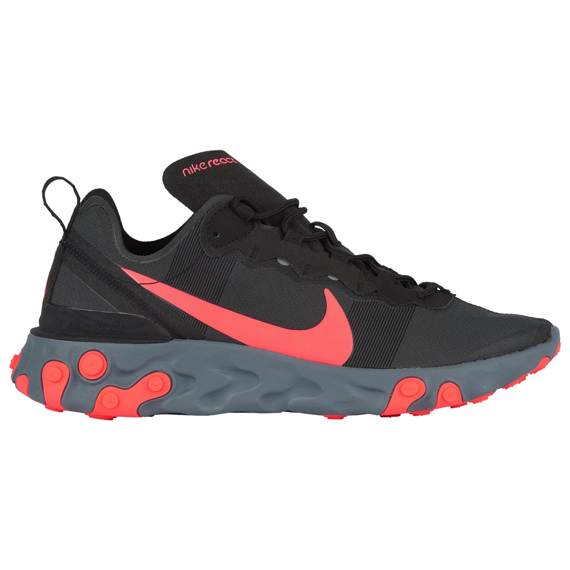 nike react element 55 black reflect