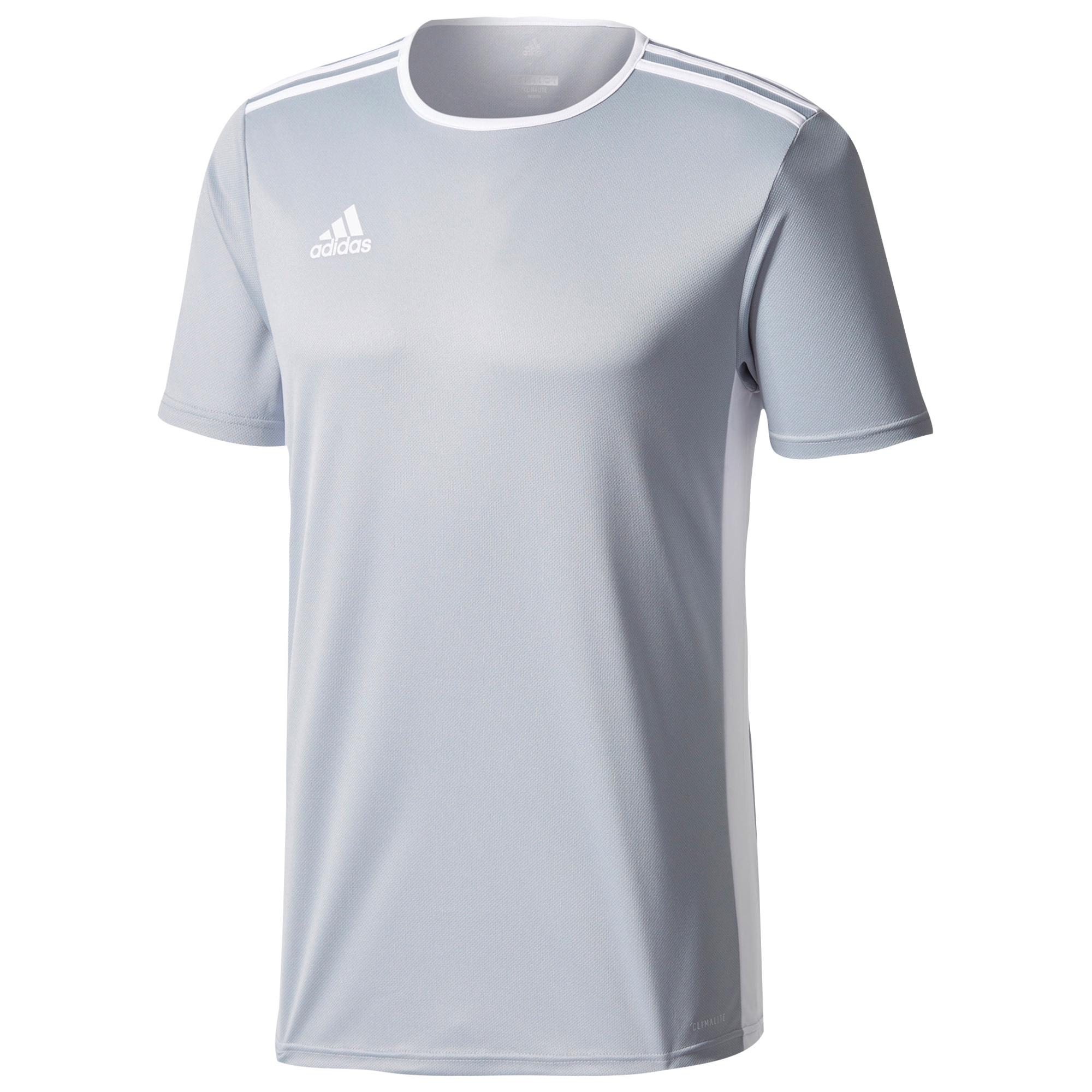 adidas Team Entrada 18 S/s Jersey in Gray for Men Lyst