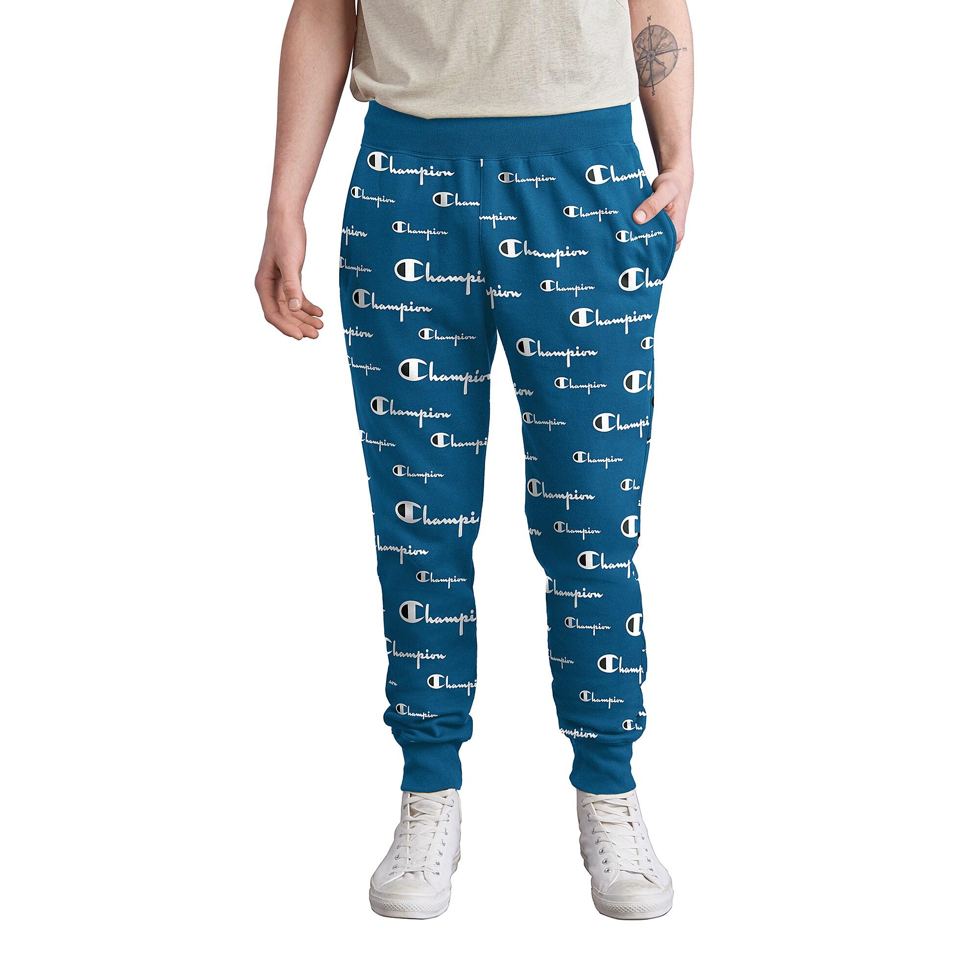 champion reverse weave aop jogger pants