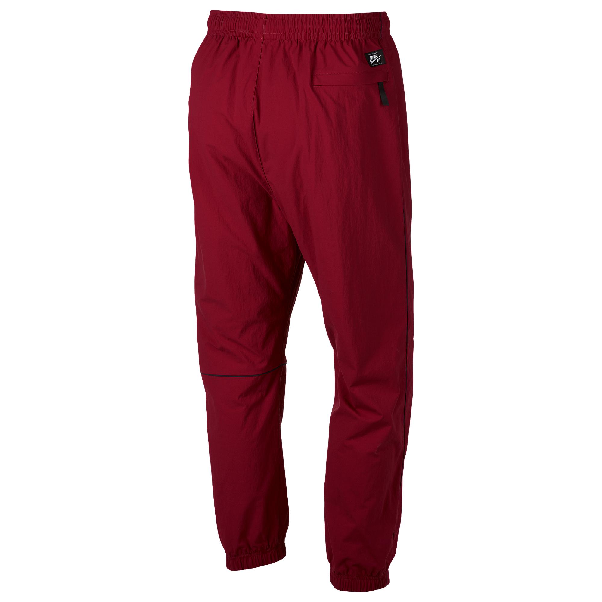 Nike Wind Swoosh Track Pants in Red for Men - Lyst