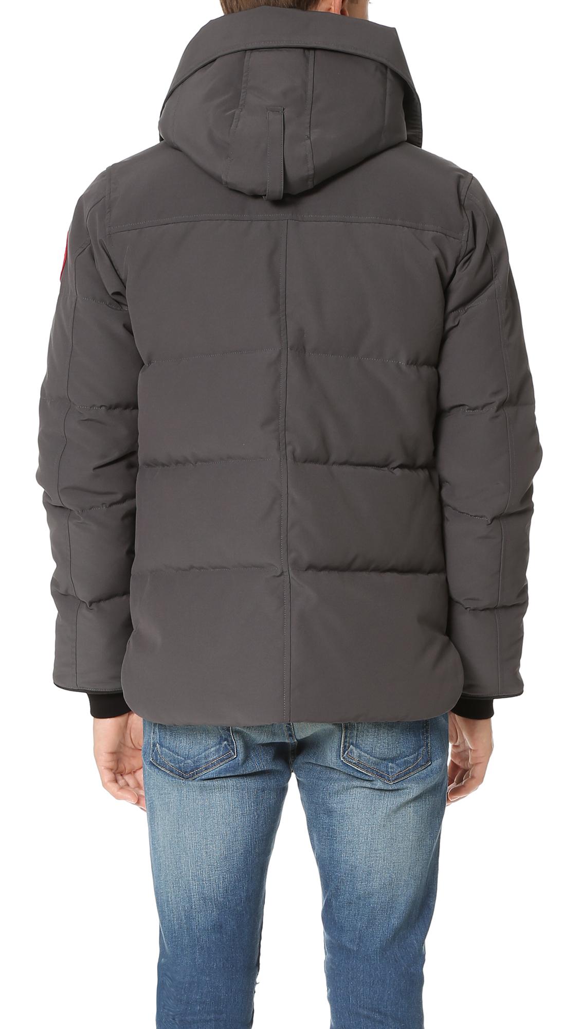 Canada Goose Macmillan Parka in Graphite (Gray) for Men - Lyst