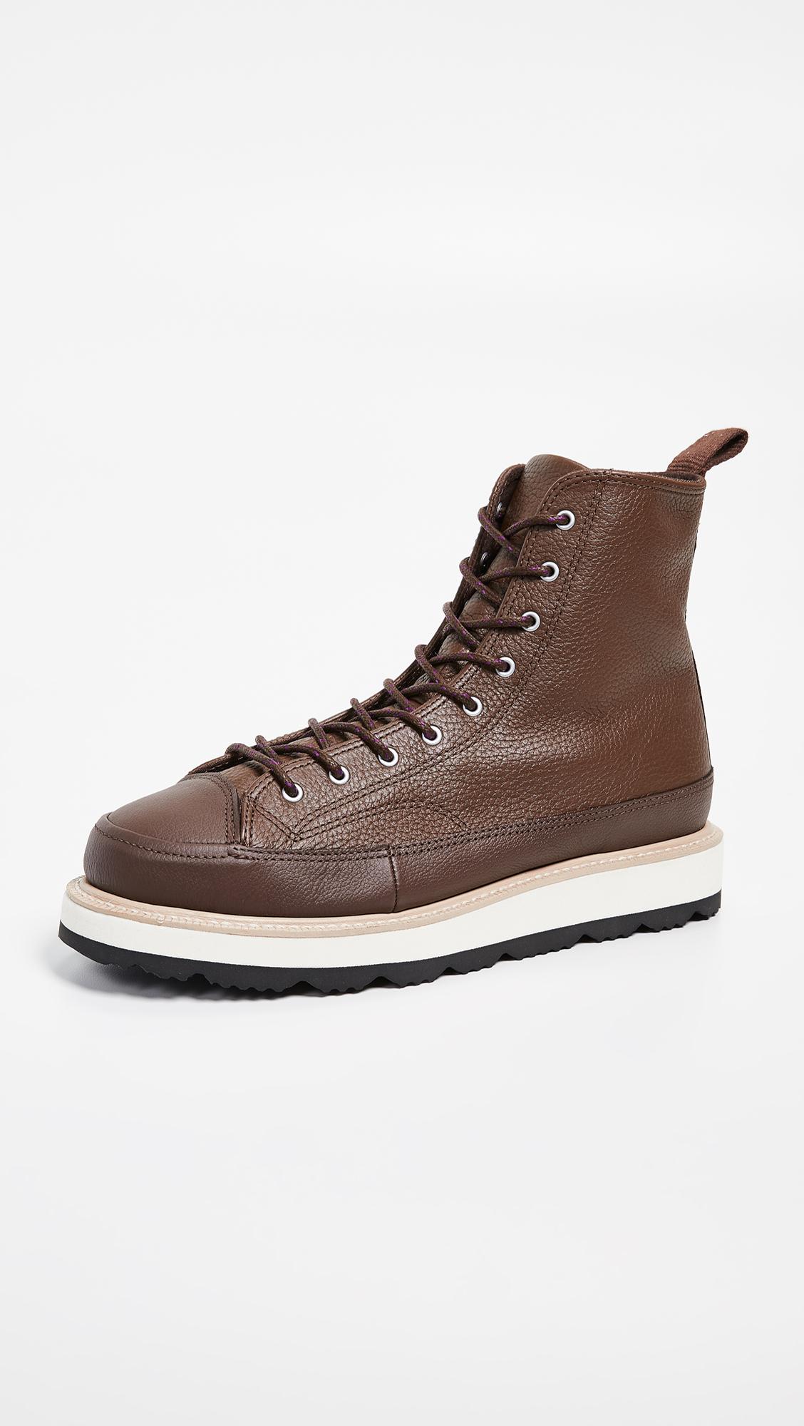 Lyst - Converse Chuck Taylor Crafted Boots in Brown for Men