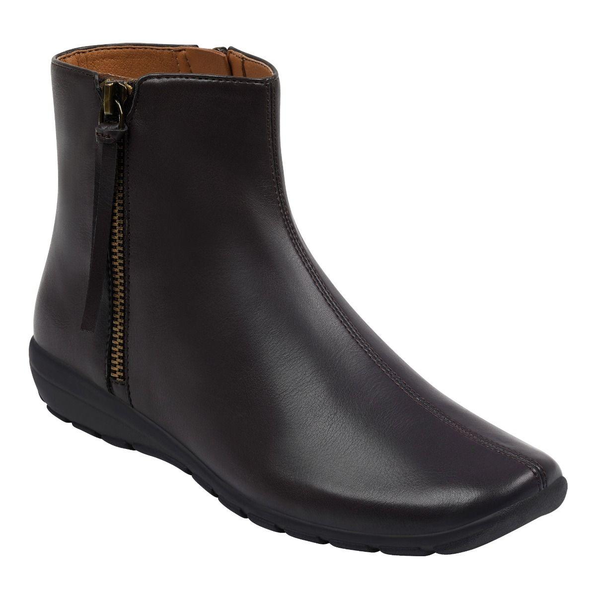 easy spirit womens vance10 booties flat heel