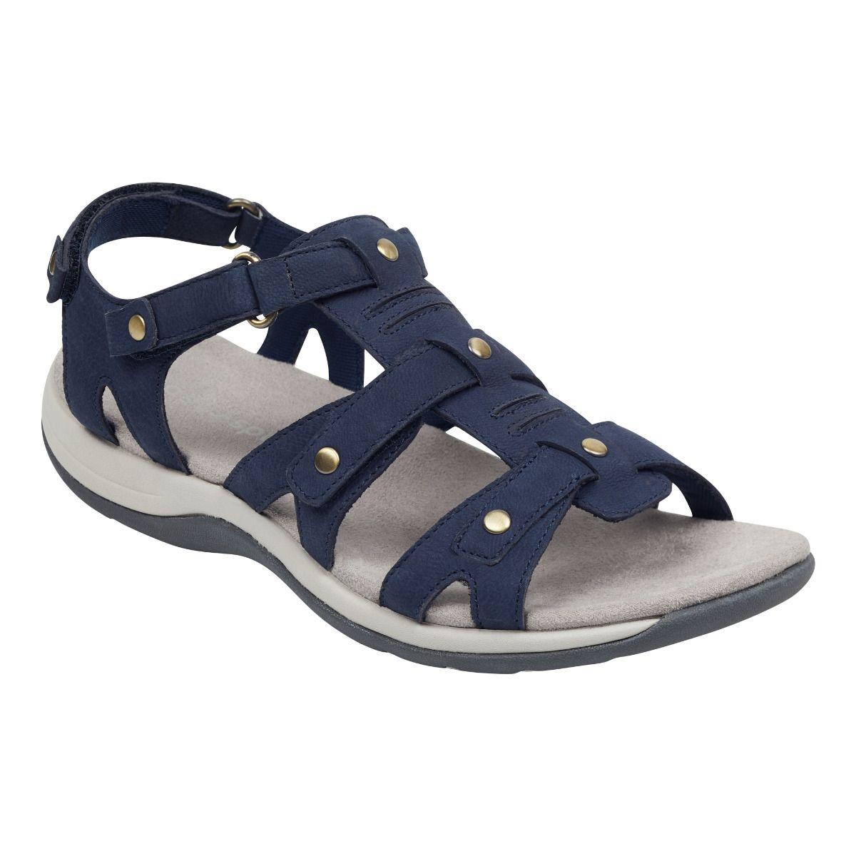 Easy Spirit Rubber Sailors Flat Sandals in Navy (Blue) Save 41 Lyst