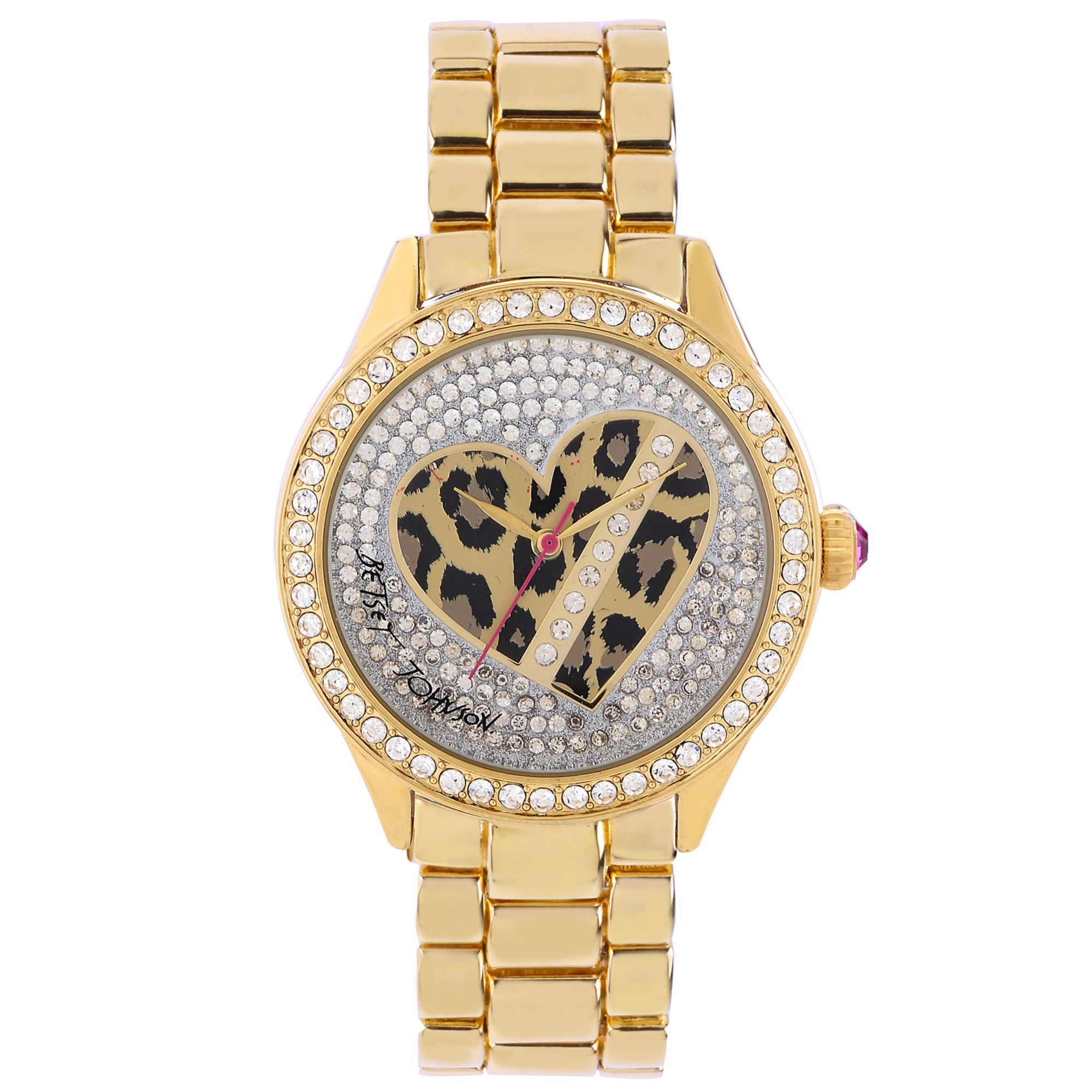 Lyst - Betsey johnson Womens Goldtone Bracelet Watch 42mm 20 in Metallic
