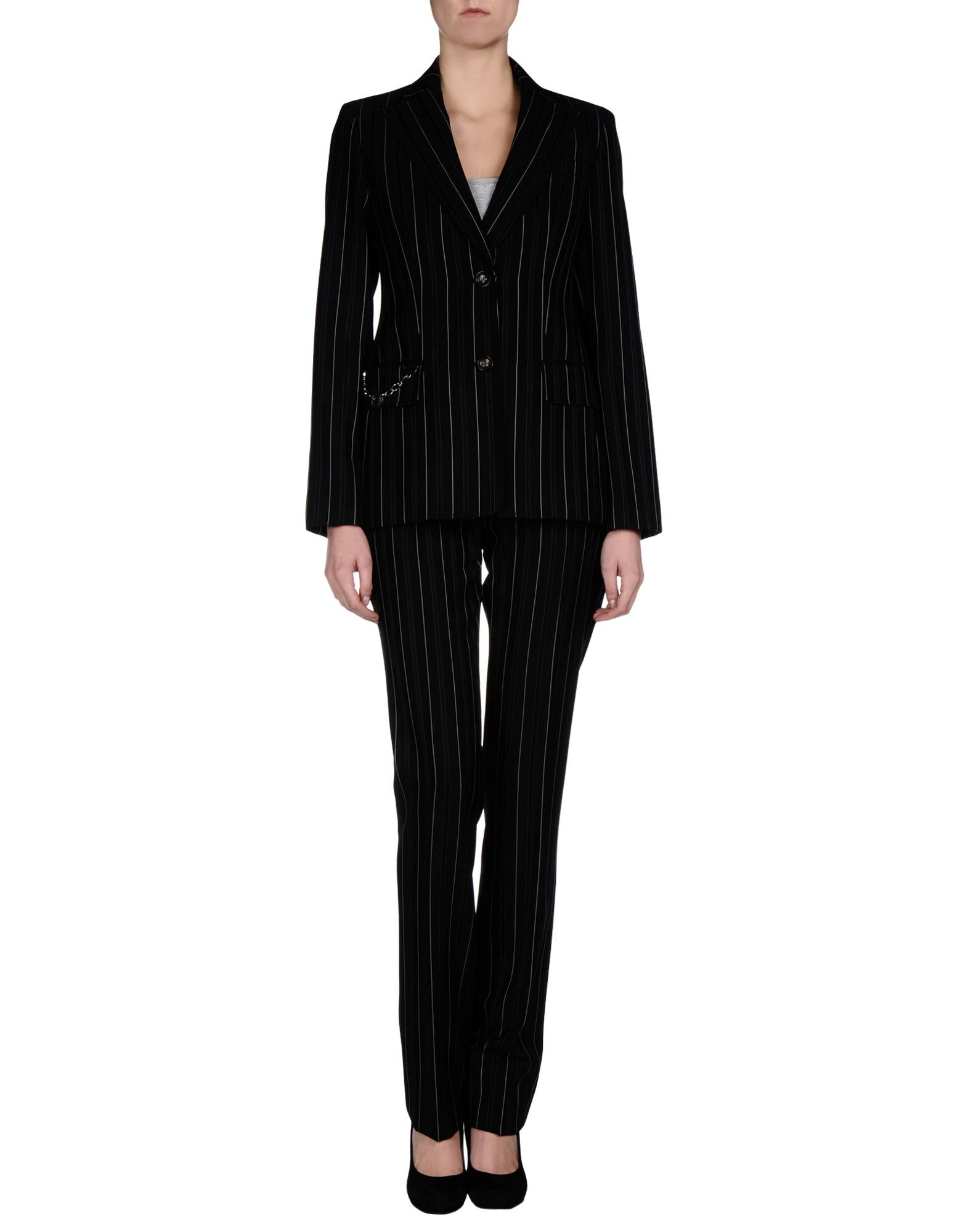 Versace Black Women'S Suit Lyst